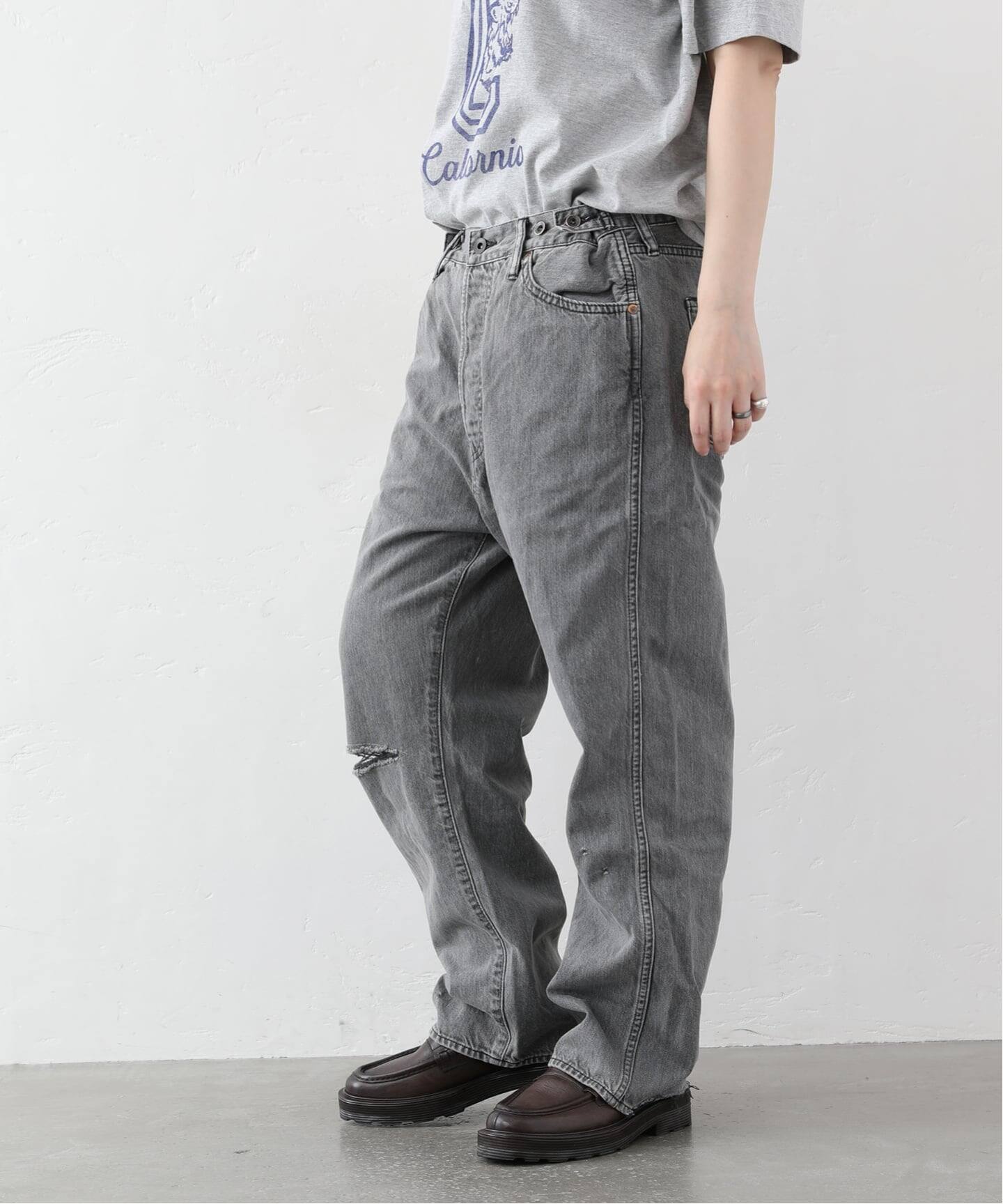 chimala】for luxe ADJASTABLE WIDE TAPERED(002)(デニムパンツ chimala】for luxe ADJASTABLE WIDE TAPERED(002)(デニムパンツ