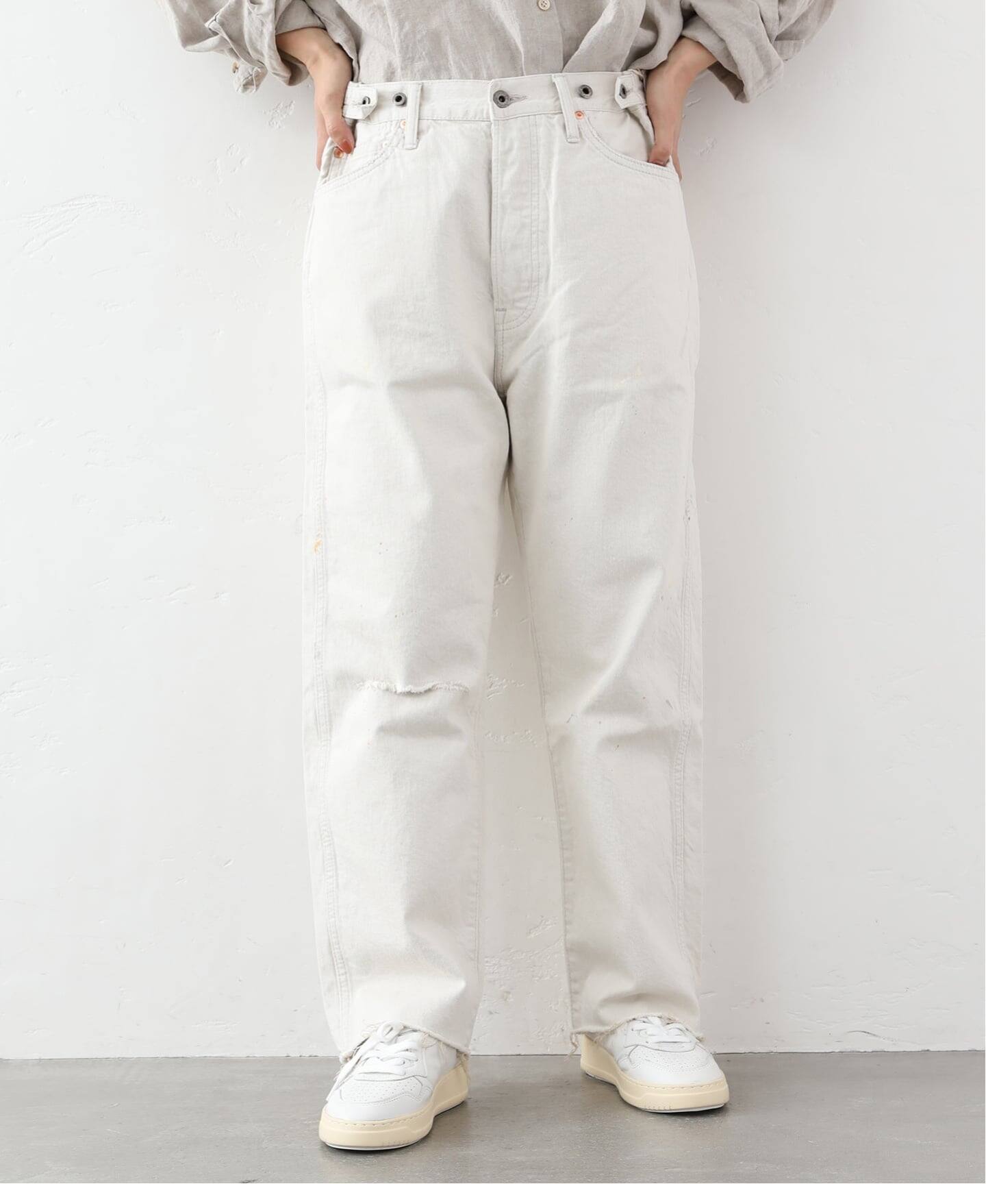 パンツ chimala for luxe ADJASTABLE WIDE TAPERED chimala】 for luxe ADJASTABLE WIDE TAPERED（016）（デニムパンツ