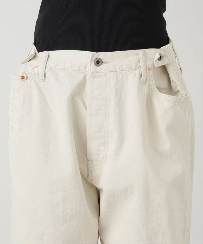 chimala】 for luxe ADJASTABLE WIDE TAPERED（016）（デニムパンツ 