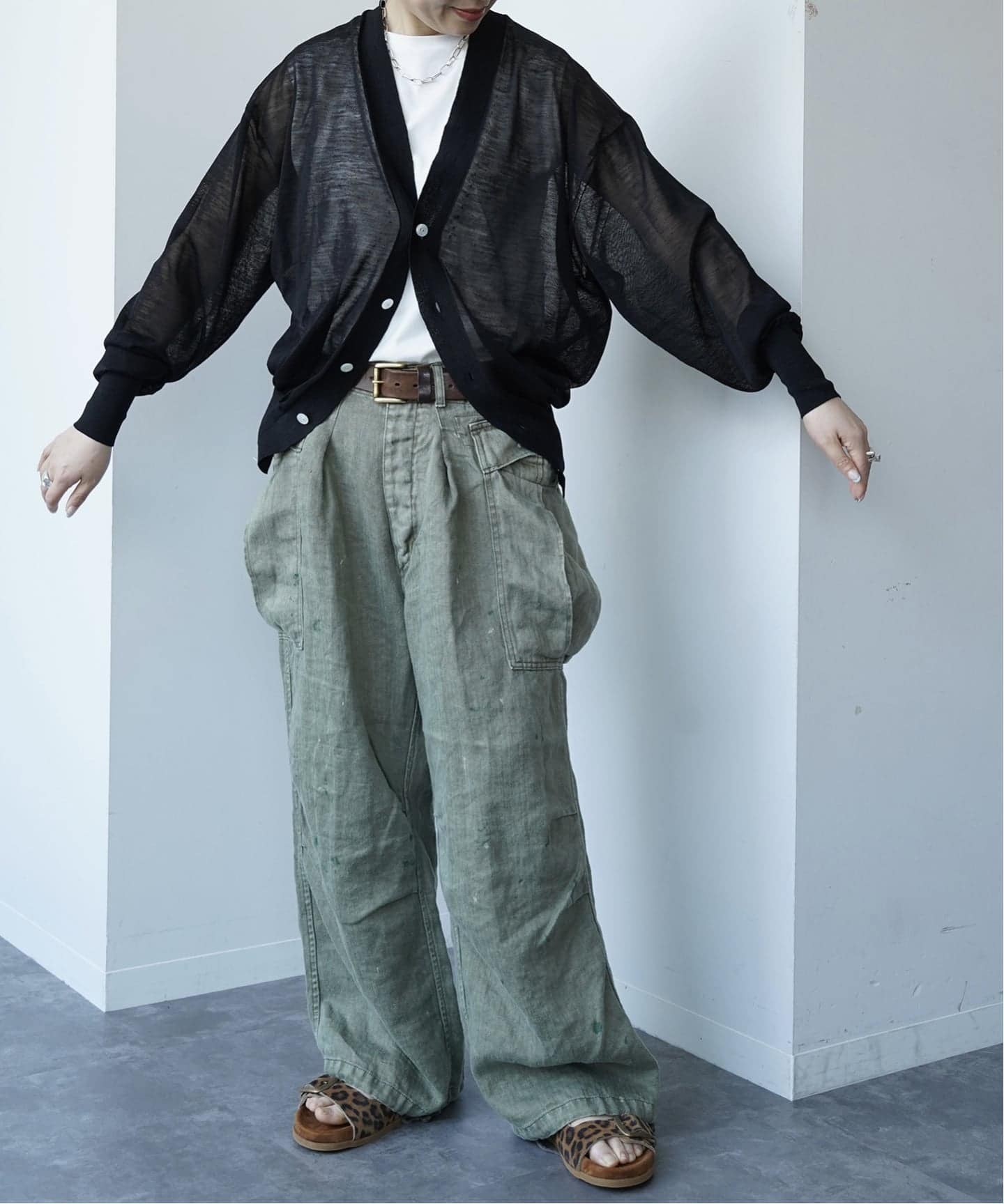 HERILL】HBT linen Cargopants（カーゴパンツ）｜journal standard