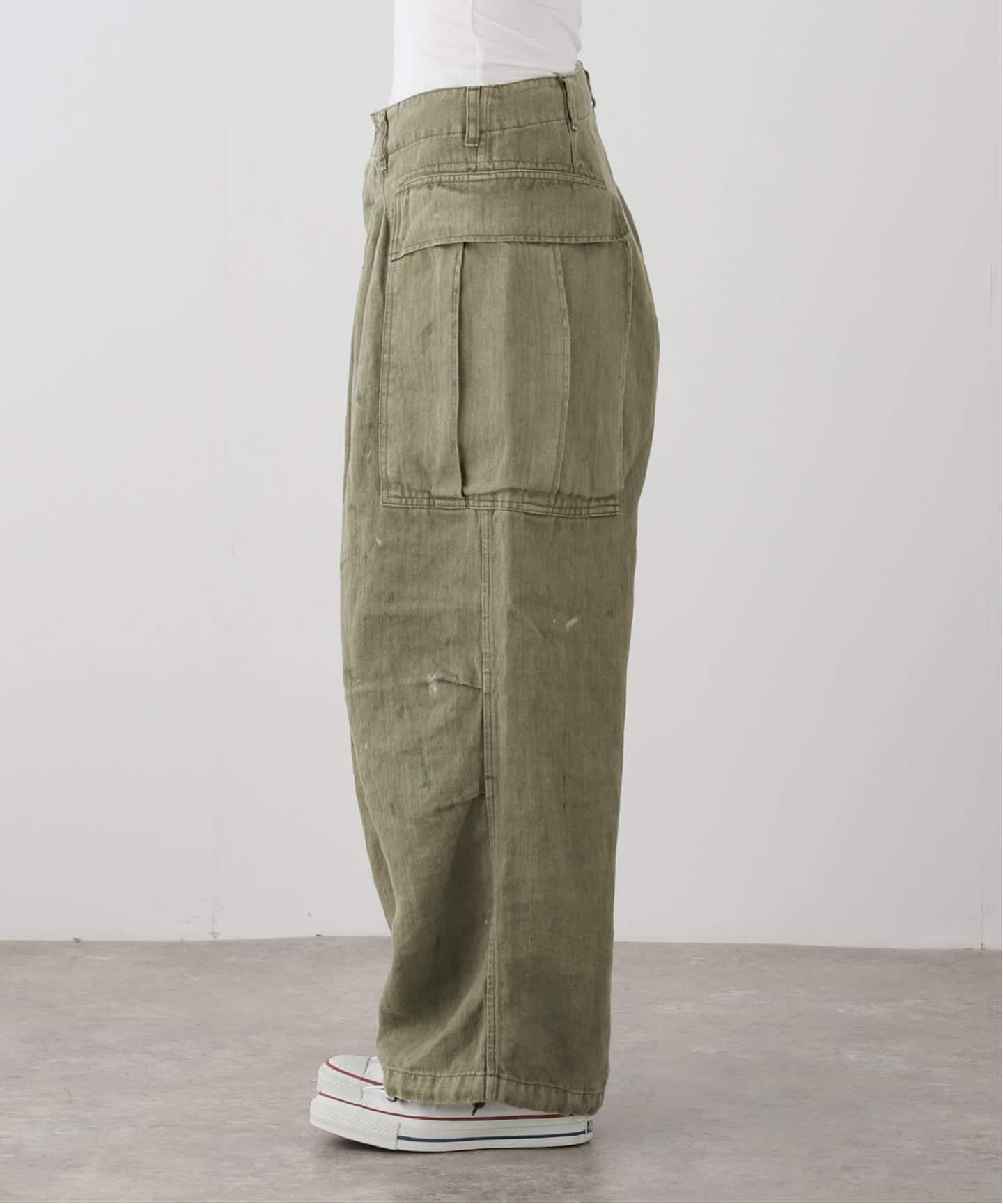 HERILL】HBT linen Cargopants（カーゴパンツ）｜journal standard