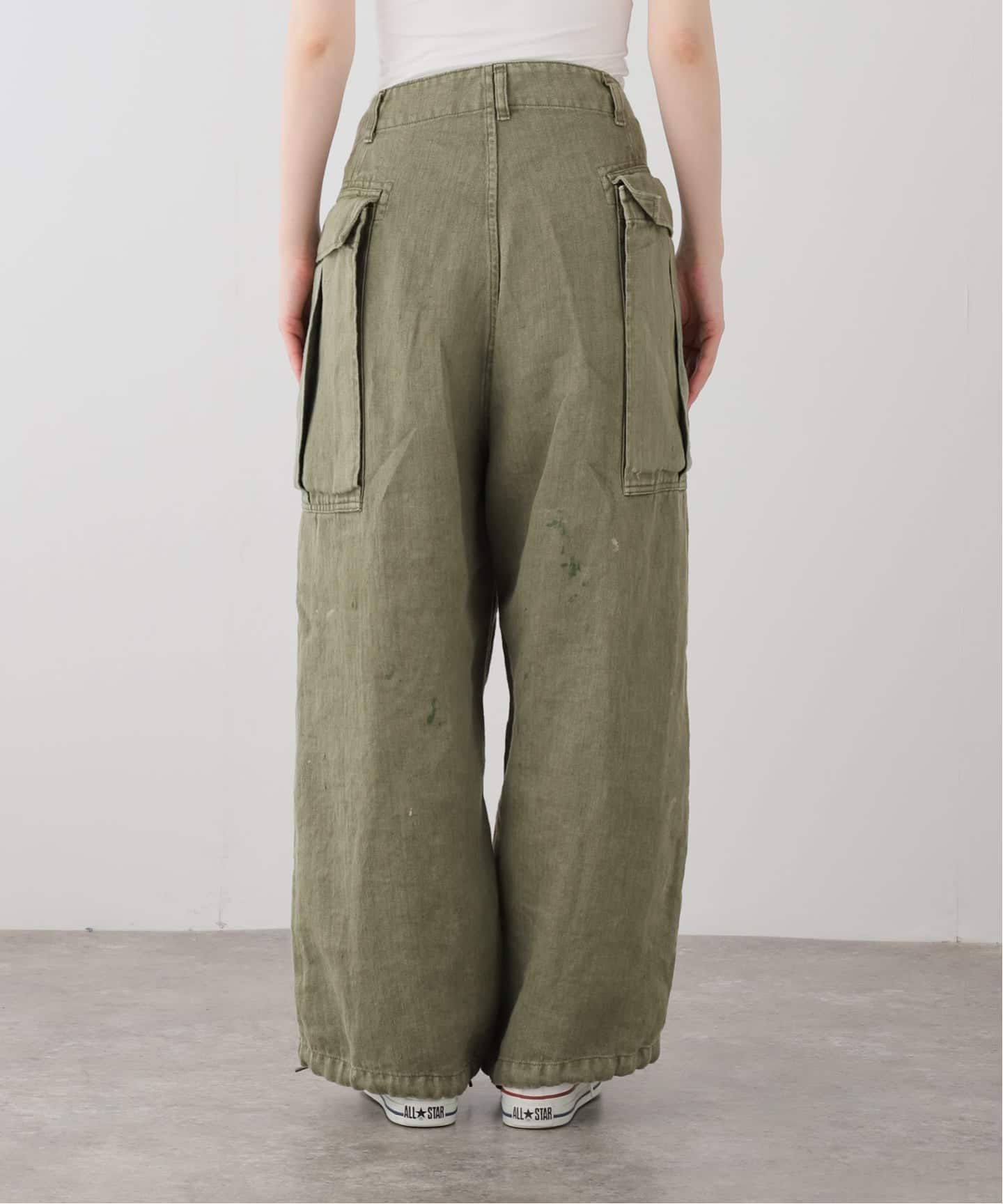 HERILL】HBT linen Cargopants（カーゴパンツ）｜journal standard
