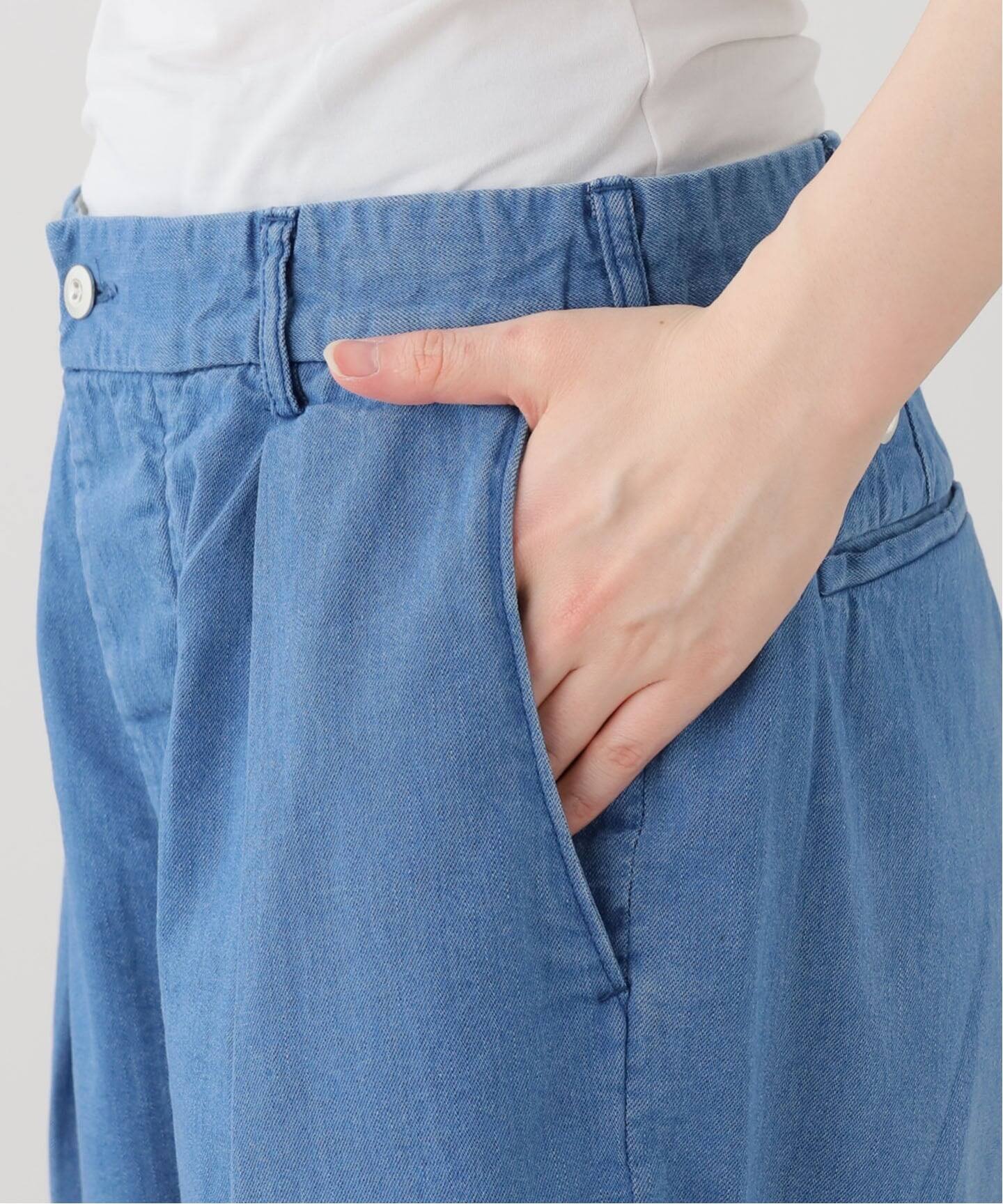 ES:S】 1 IN TUCKED BAGGY SHORTS（ショート・ハーフパンツ）｜journal