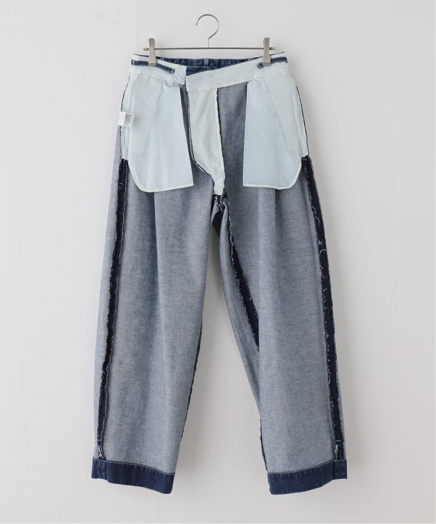 ES:S】 BAGGY TROUSER WITH STRAP（デニムパンツ・ジーンズ）｜journal