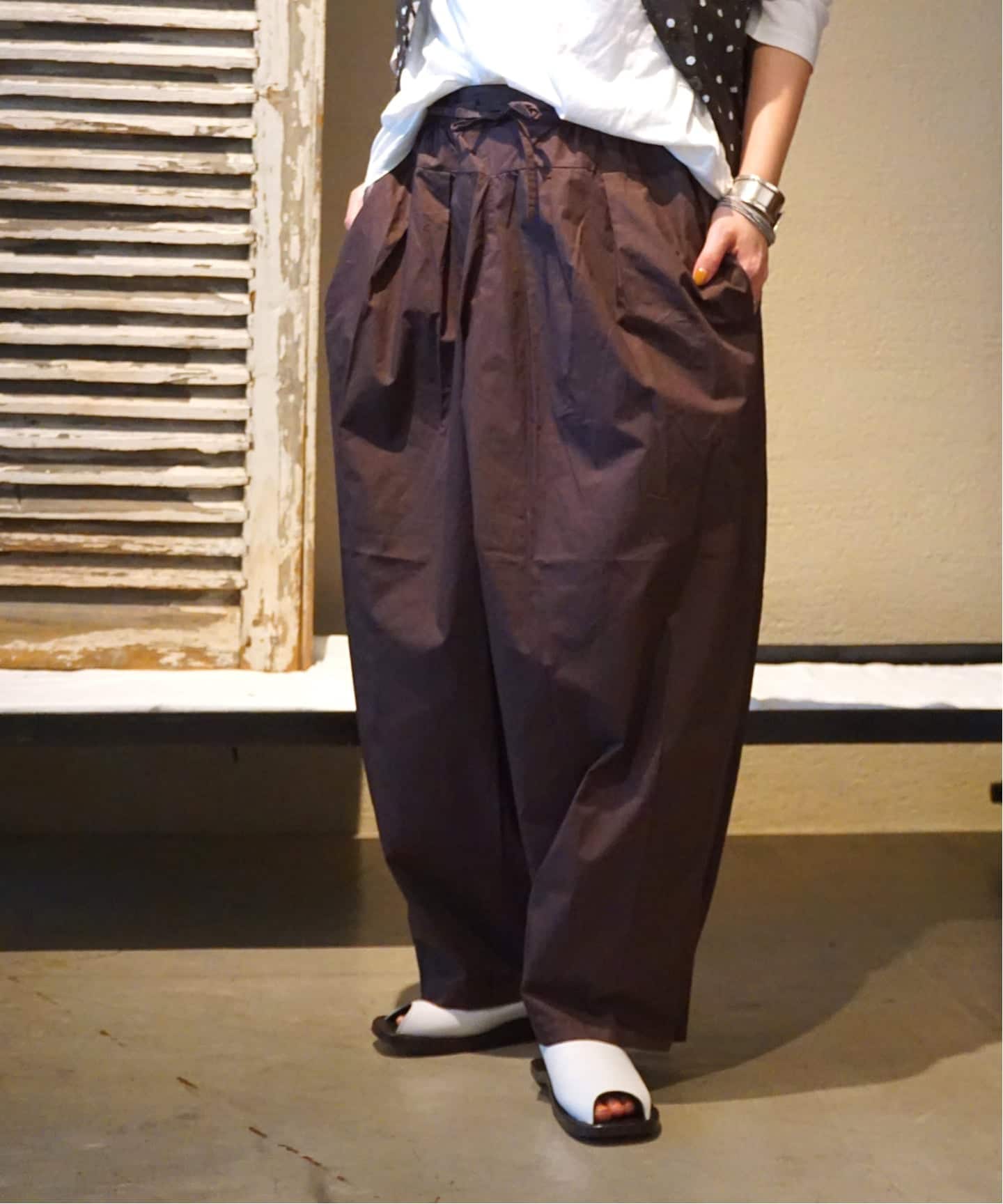 Khadi＆Co】 PANTS JAPANESE COTTON（その他パンツ）｜journal