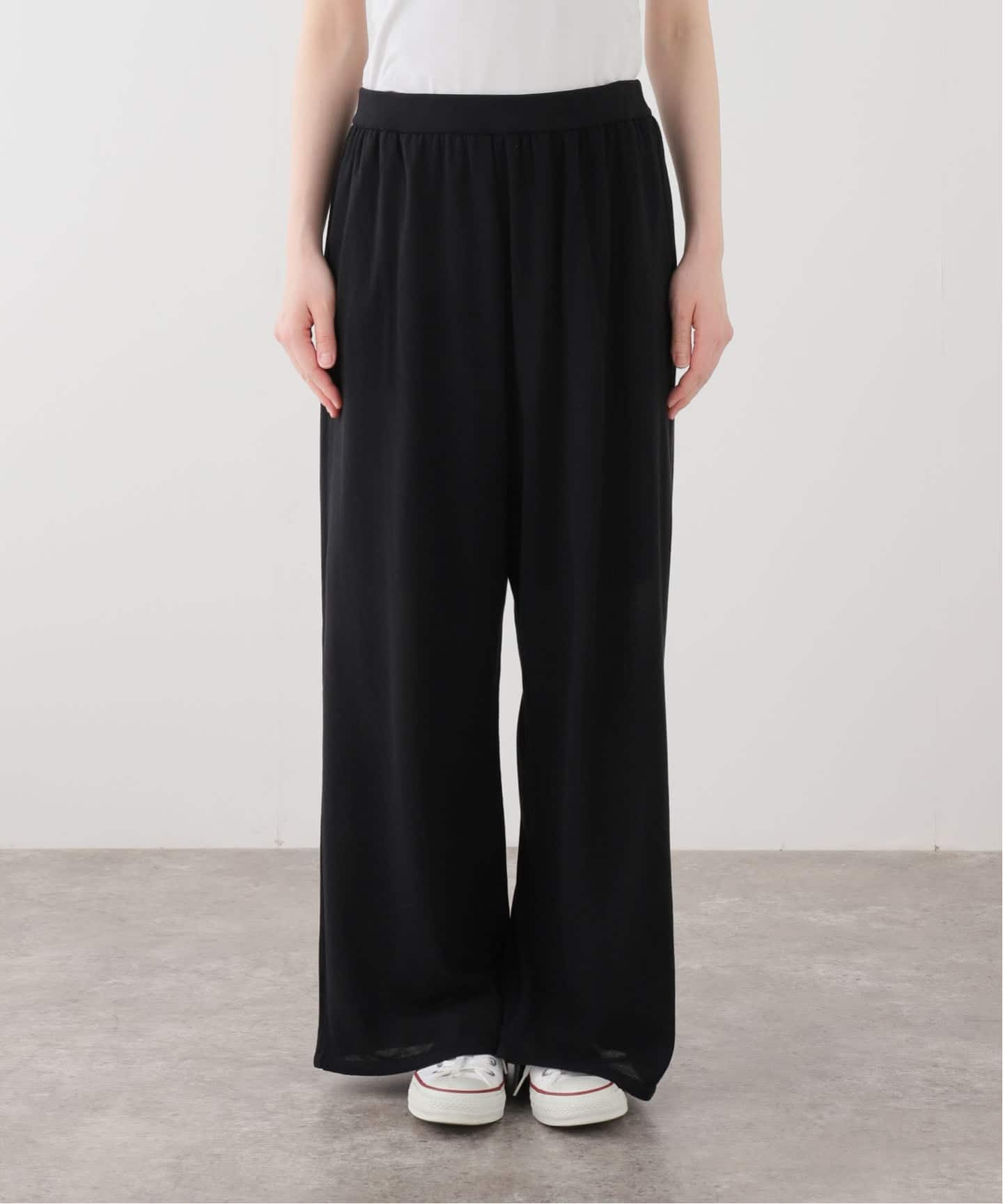 ATON 【journal standard luxe】 ATON】HIGH TWIST COTTON WIDE EASY PANTS（その他パンツ）｜journal