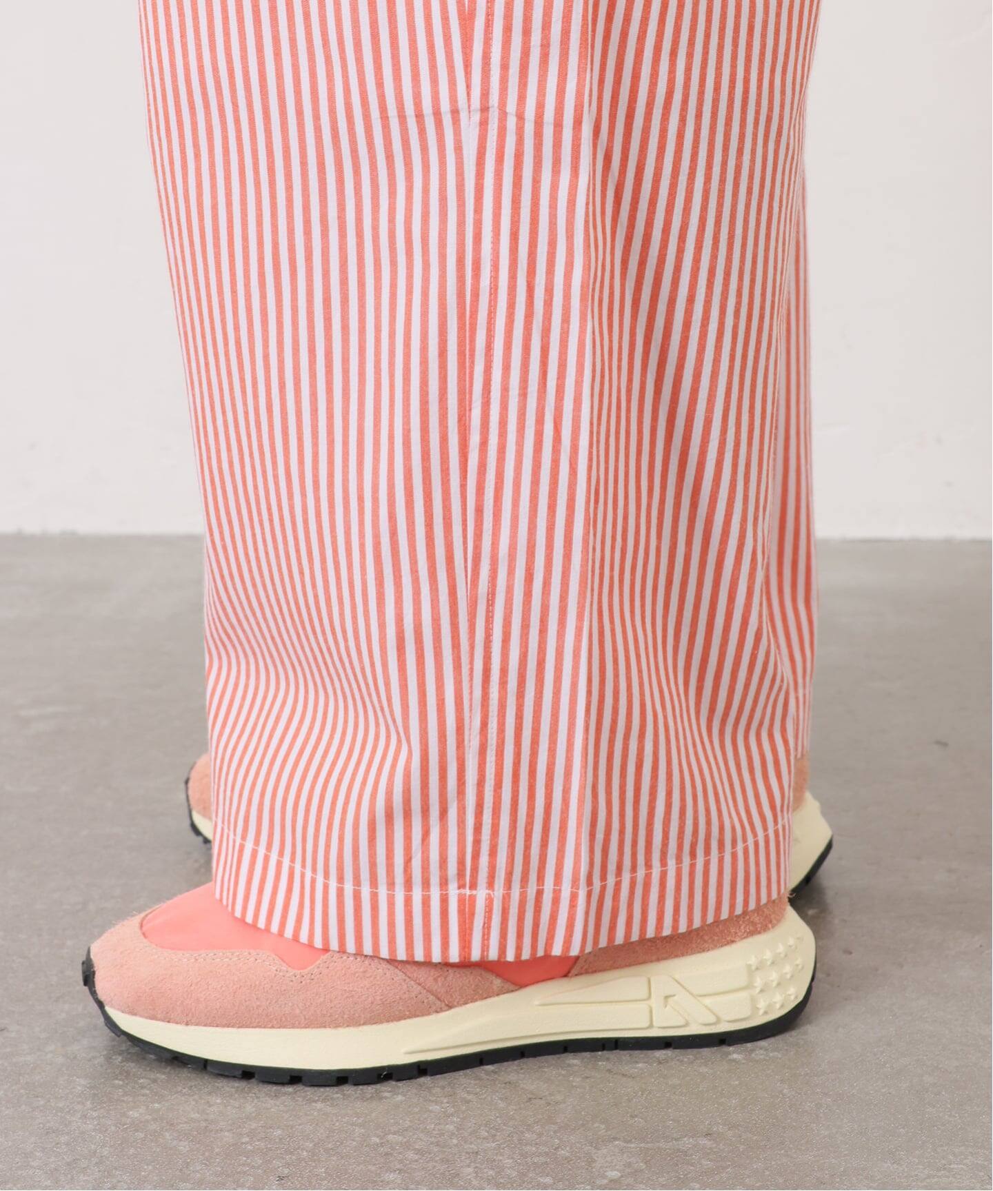 VAS-Y LENTEMENT】 POPLIN STRIPE EASY PANTS（その他パンツ