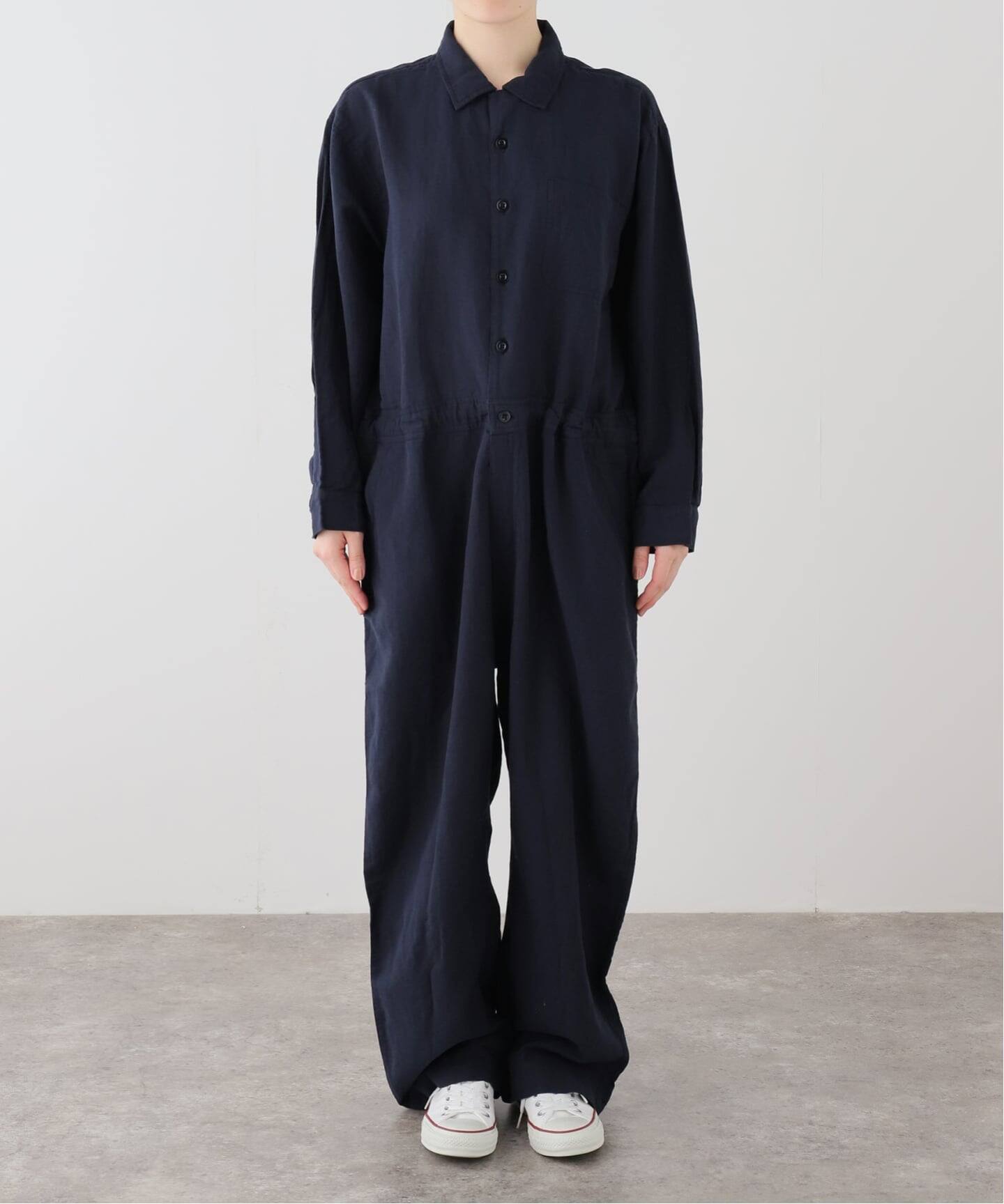 HTS】COTTON LINEN OVERALLS（つなぎ／オールインワン）｜journal