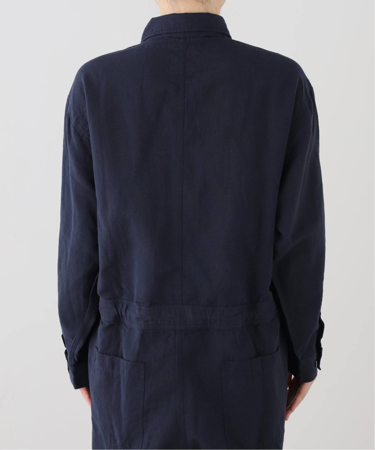 HTS】COTTON LINEN OVERALLS（つなぎ／オールインワン）｜journal