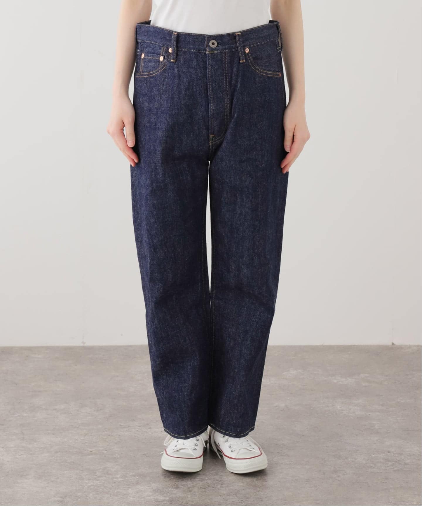 chimala デニムパンツ26 journal standard luxe chimala】13OZ SELVEDGE DENIM WIDE TAPERED（デニムパンツ・ジーンズ
