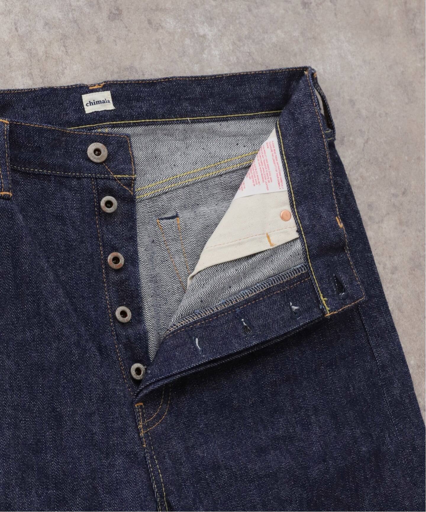 chimala】13OZ SELVEDGE DENIM WIDE TAPERED（デニムパンツ・ジーンズ
