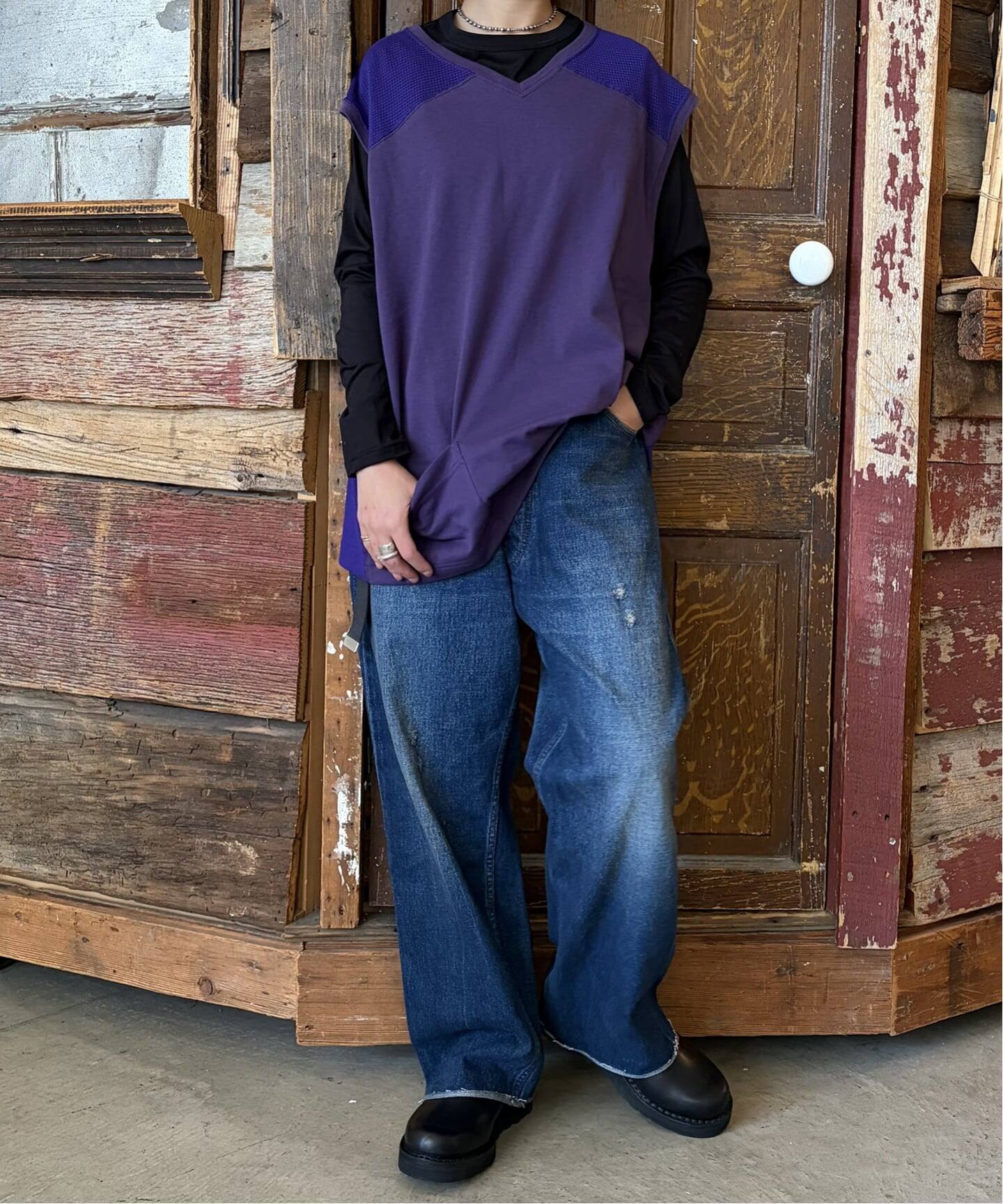 chimala】13.5OZ SELVEDGE DENIM BAGGY CUT（デニムパンツ・ジーンズ