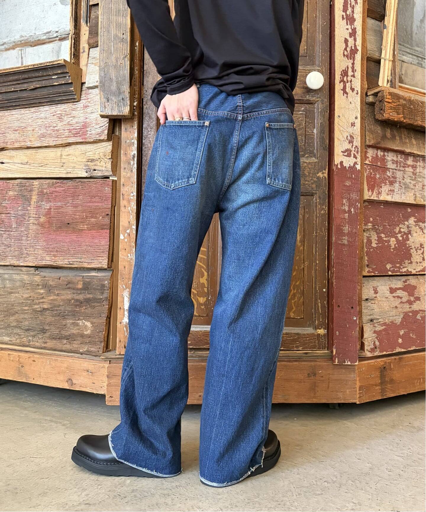 chimala】13.5OZ SELVEDGE DENIM BAGGY CUT（デニムパンツ・ジーンズ