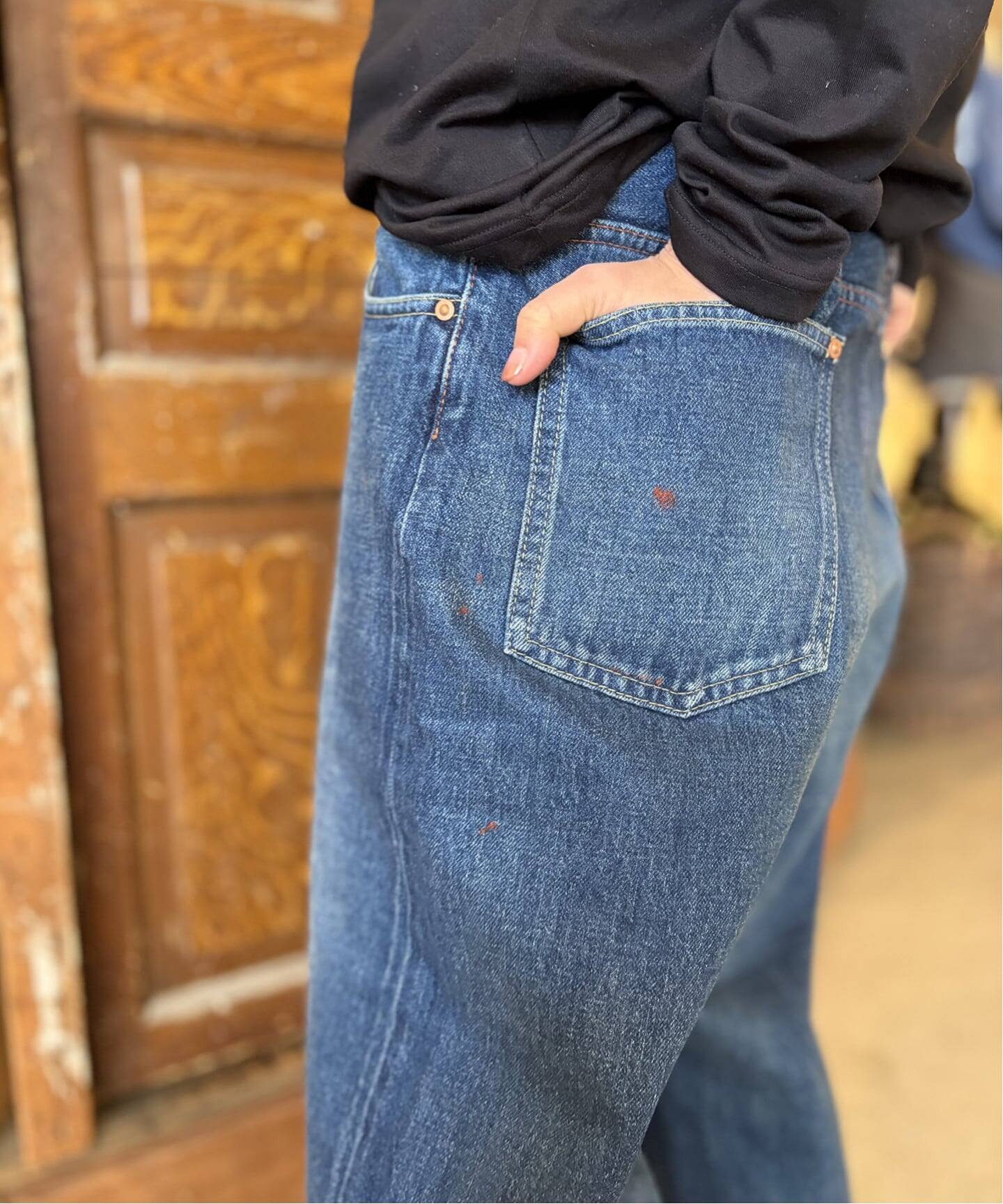 chimala】13.5OZ SELVEDGE DENIM BAGGY CUT（デニムパンツ・ジーンズ