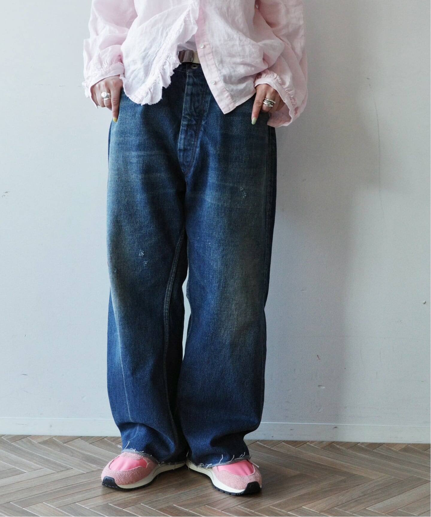 chimala】13.5OZ SELVEDGE DENIM BAGGY CUT（デニムパンツ・ジーンズ