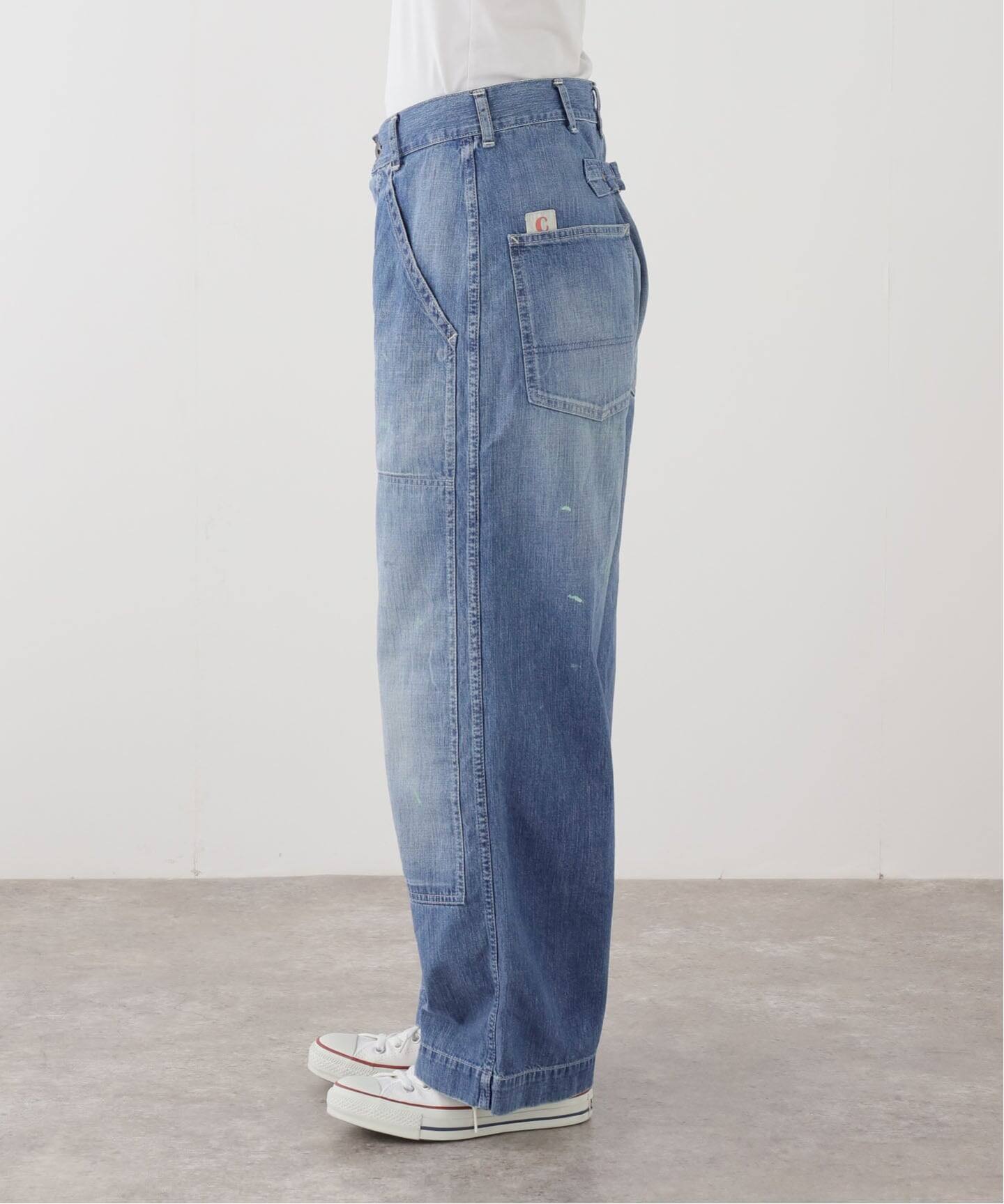 chimala】DOUBLE KNEE PAINTER PANTS（デニムパンツ・ジーンズ