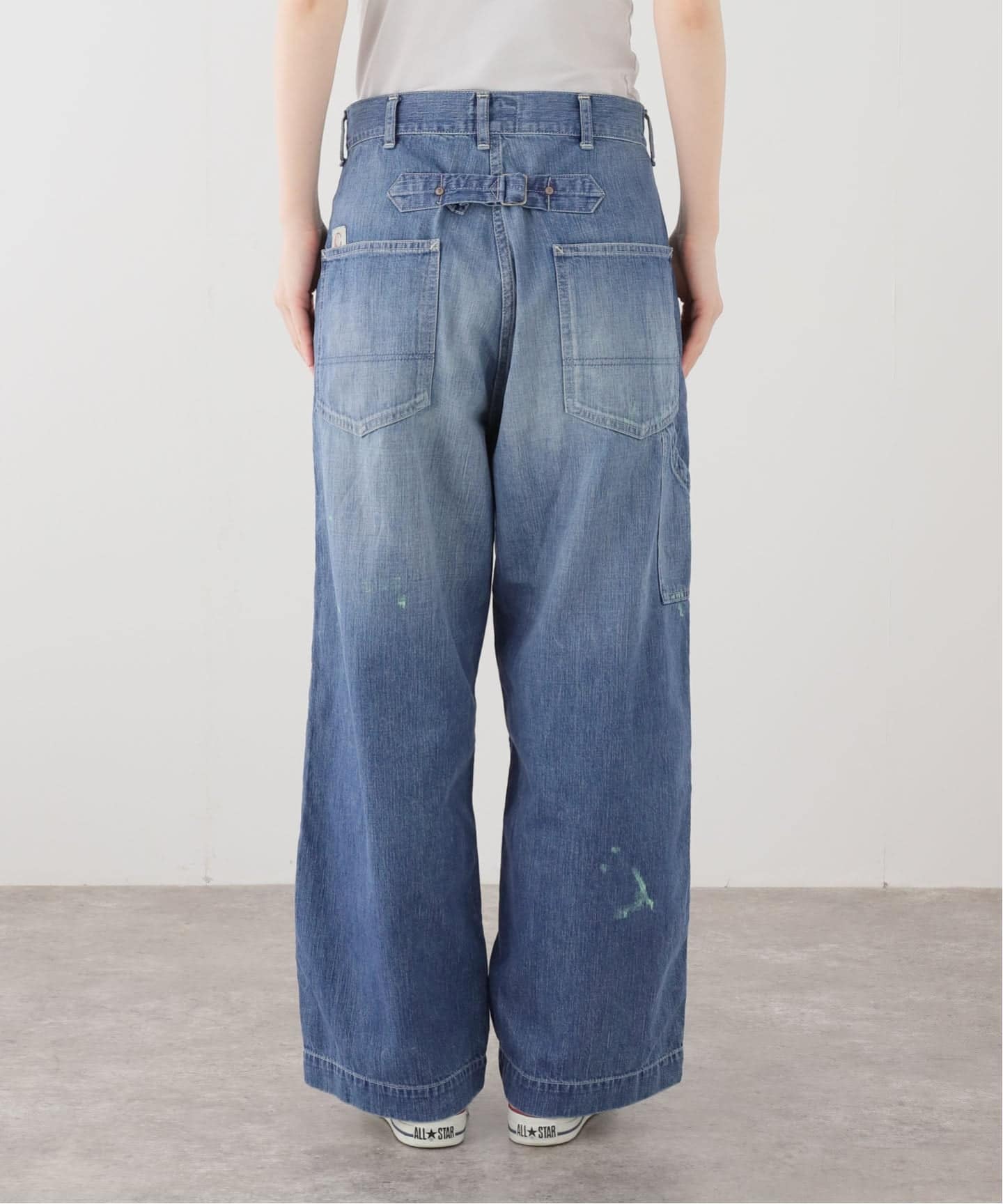 chimala】DOUBLE KNEE PAINTER PANTS（デニムパンツ・ジーンズ