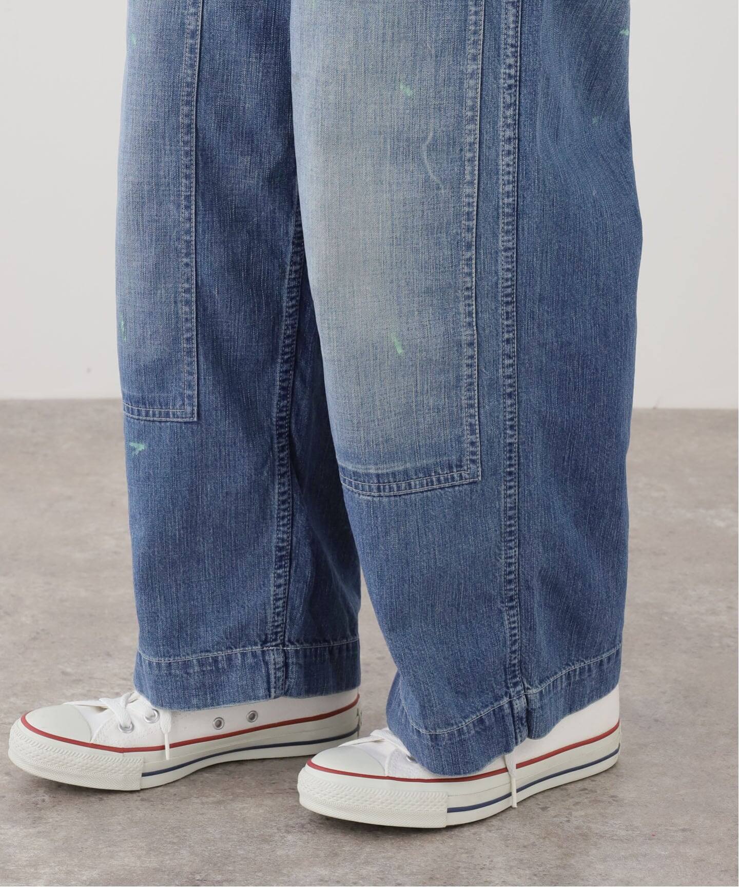 chimala】DOUBLE KNEE PAINTER PANTS（デニムパンツ・ジーンズ