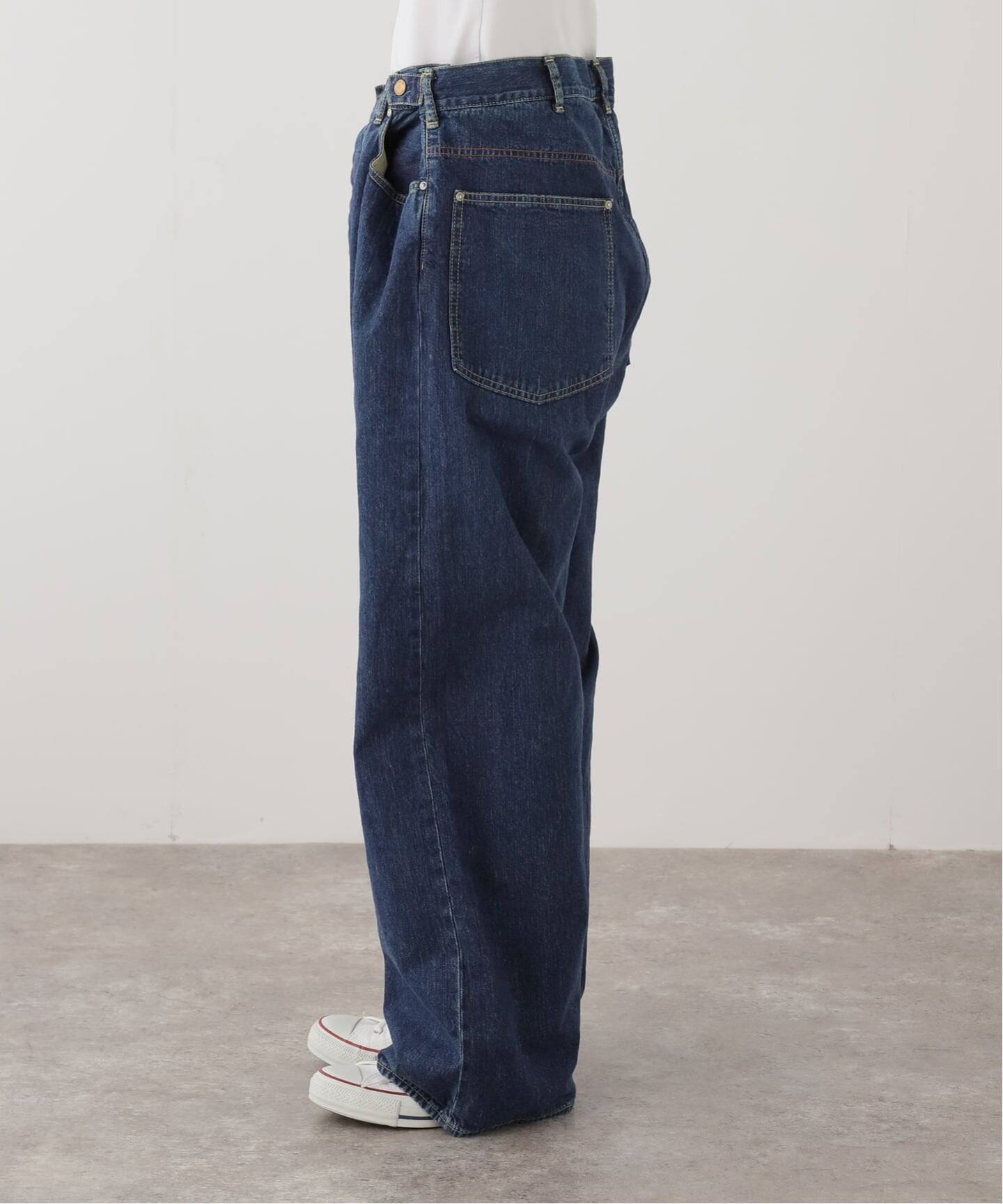 chimala】 UNISEX 12.5OZ DENIM WAIST ADJUSTA（デニムパンツ
