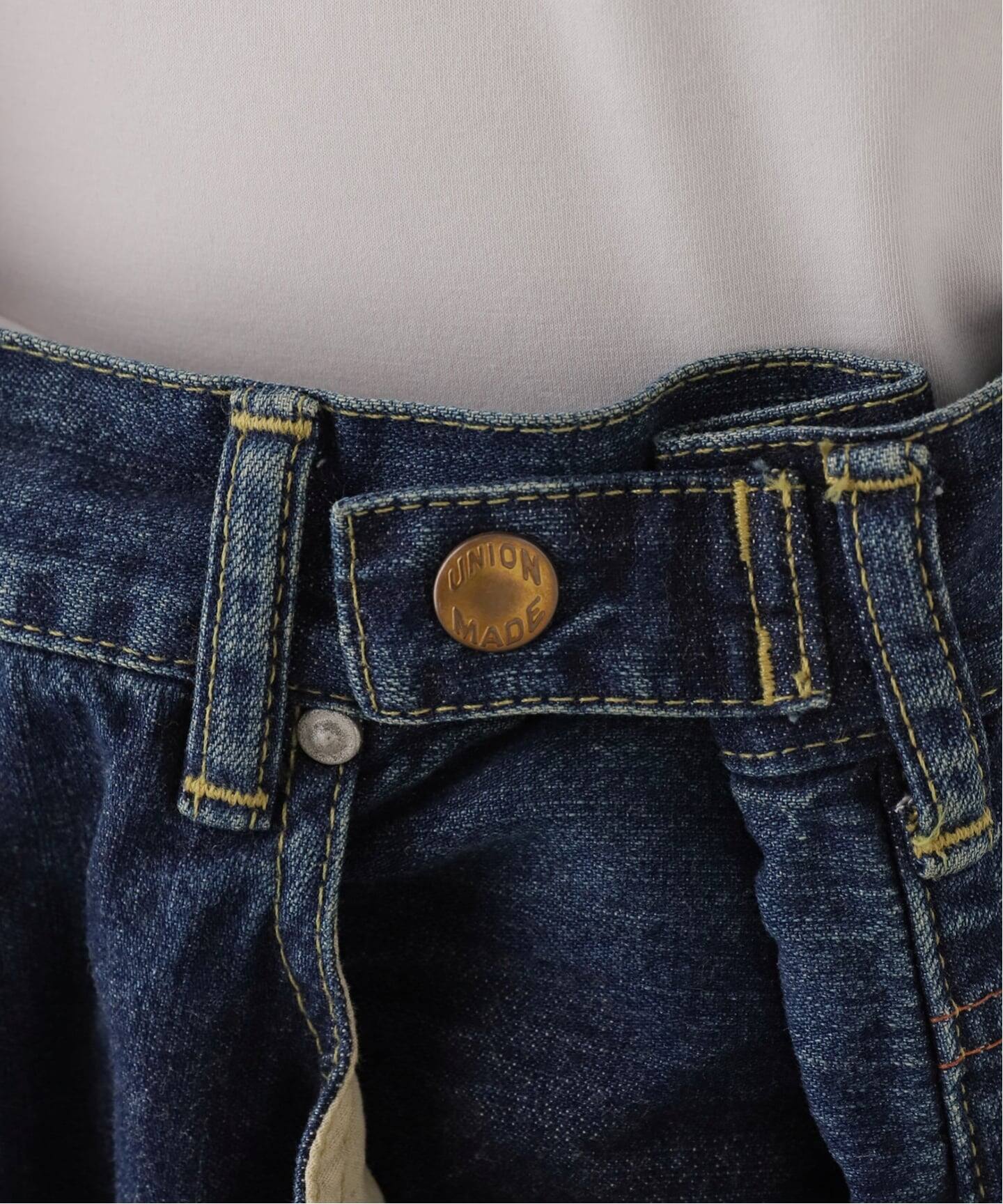 chimala】 UNISEX 12.5OZ DENIM WAIST ADJUSTA（デニムパンツ
