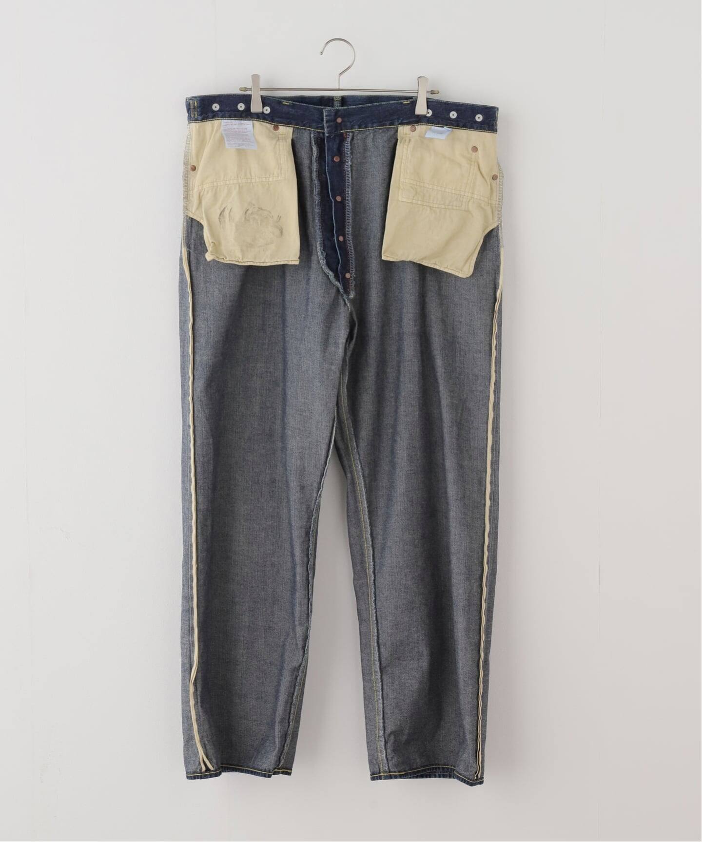chimala】 UNISEX 12.5OZ DENIM WAIST ADJUSTA（デニムパンツ