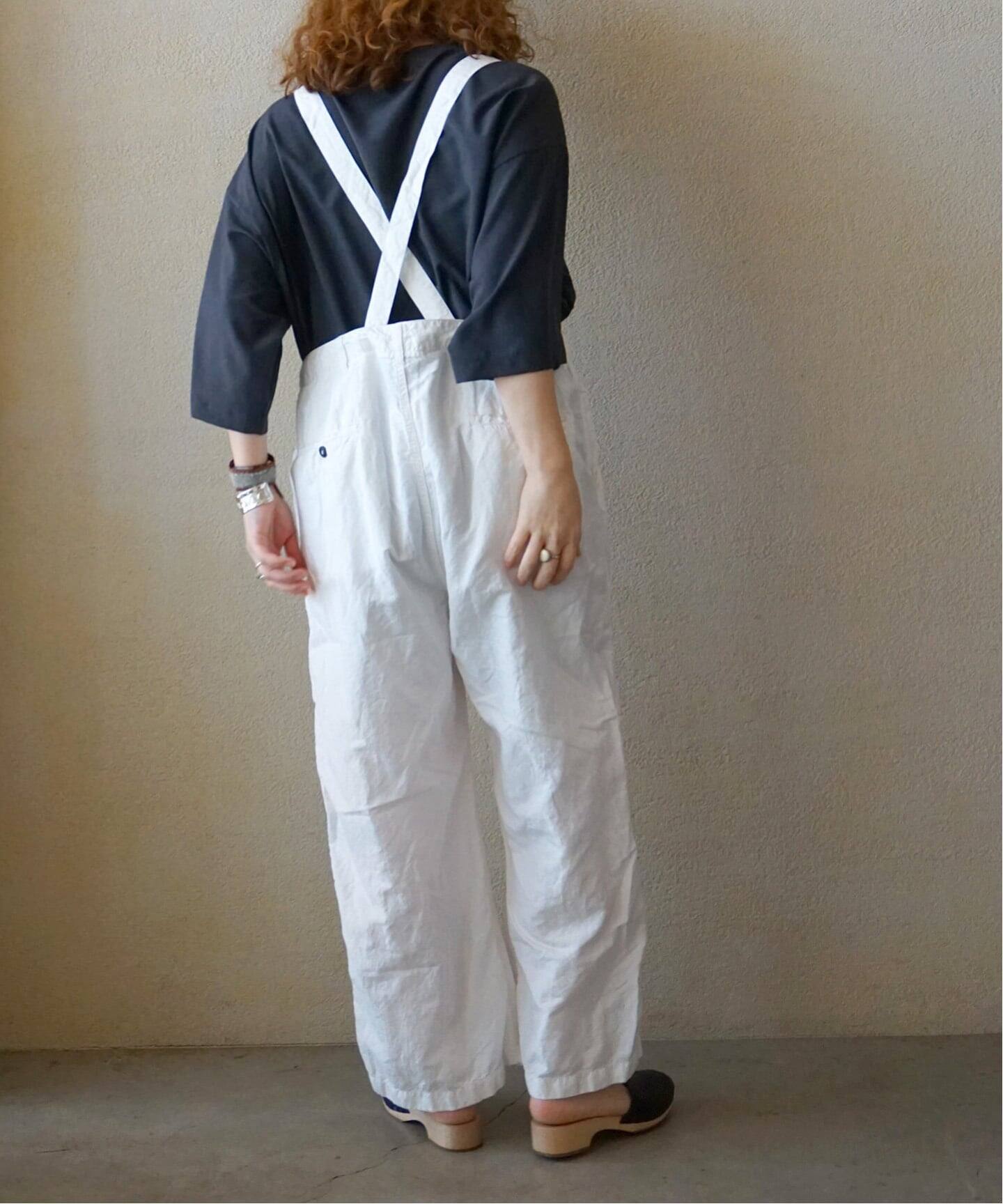 ARMEN 】LINEN/COTTON PLAIN OVERDYE ADJUSTE（その他パンツ