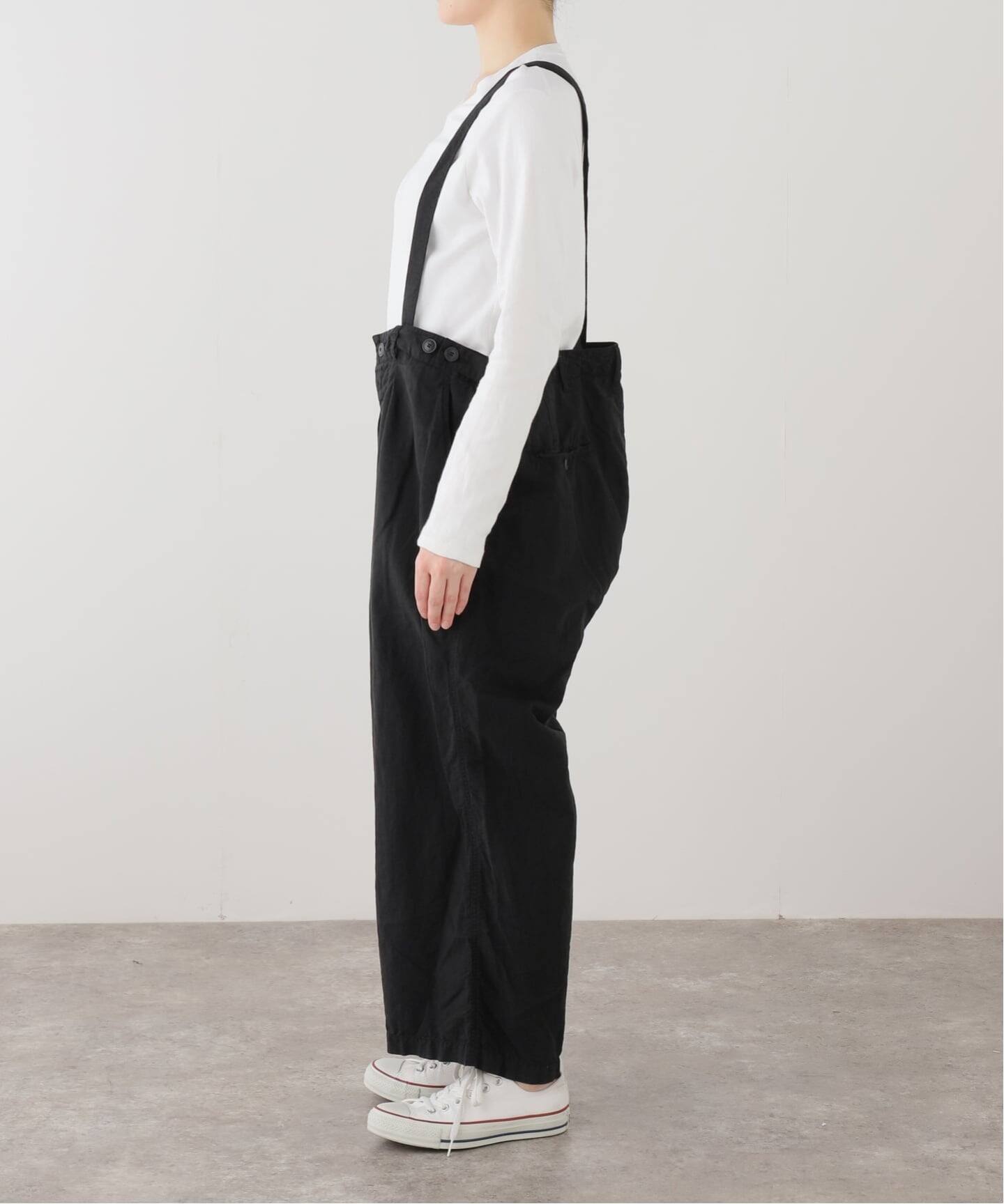 ARMEN 】LINEN/COTTON PLAIN OVERDYE ADJUSTE（その他パンツ