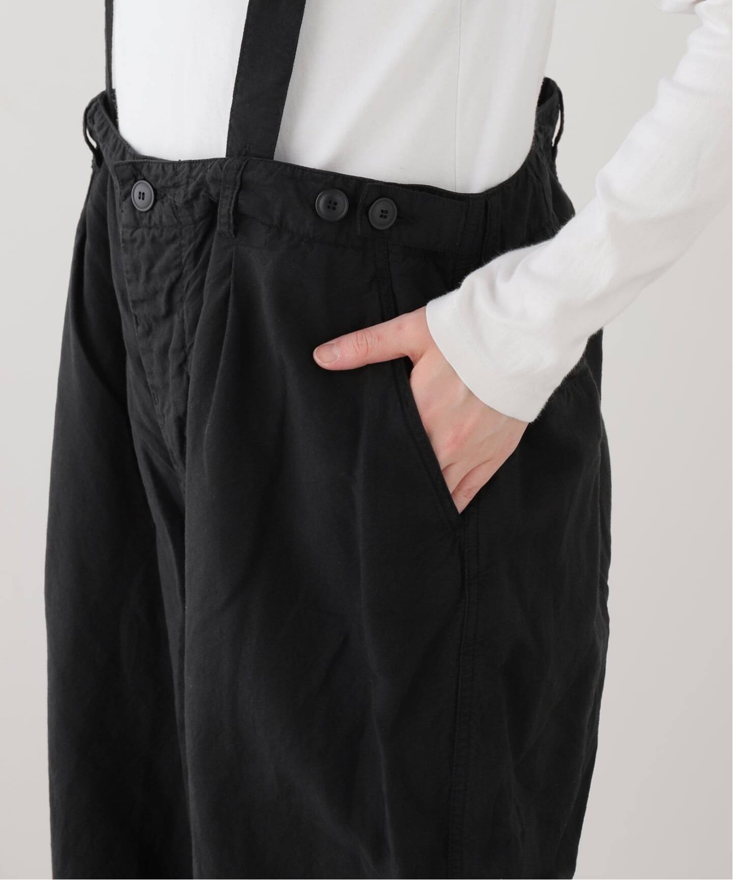 ARMEN 】LINEN/COTTON PLAIN OVERDYE ADJUSTE（その他パンツ