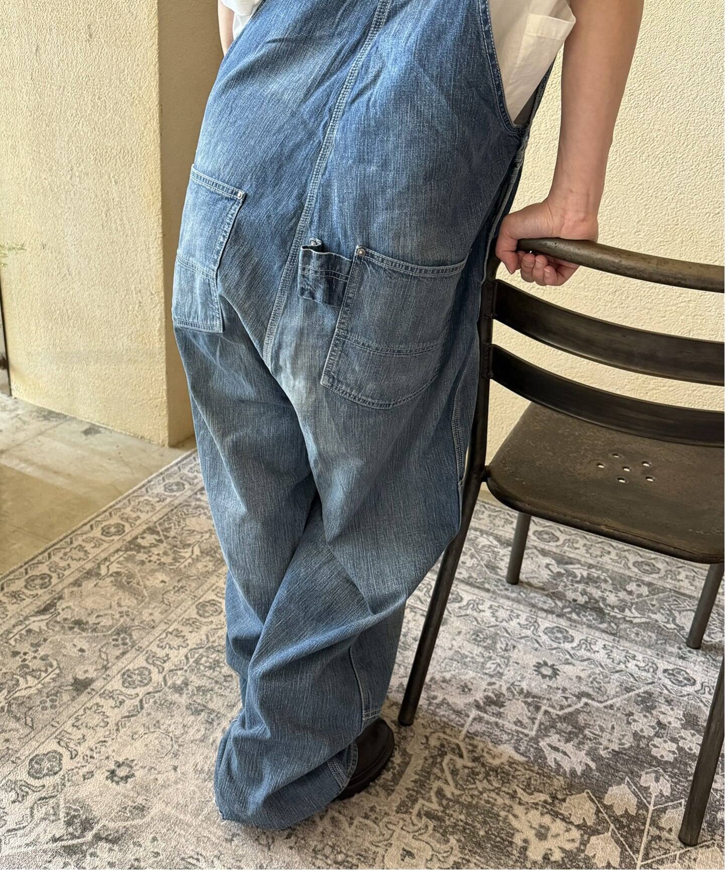 chimala】 8.5OZ W WIDTH DENIM OVERALL（サロペット／オーバーオール