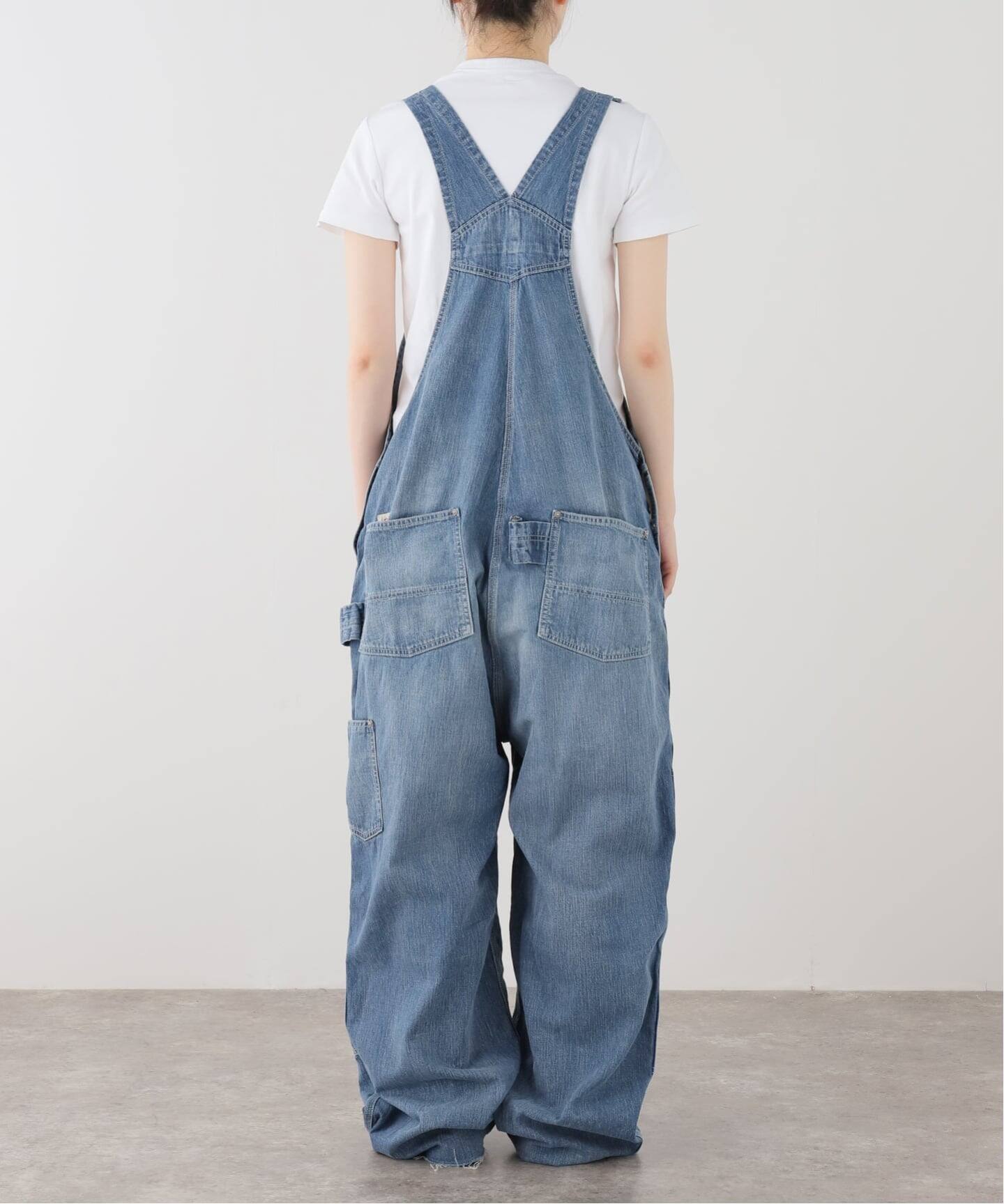 新品　chimala DENIM OVERALL ☆ jsluxe chimala】 8.5OZ W WIDTH DENIM OVERALL（サロペット／オーバーオール