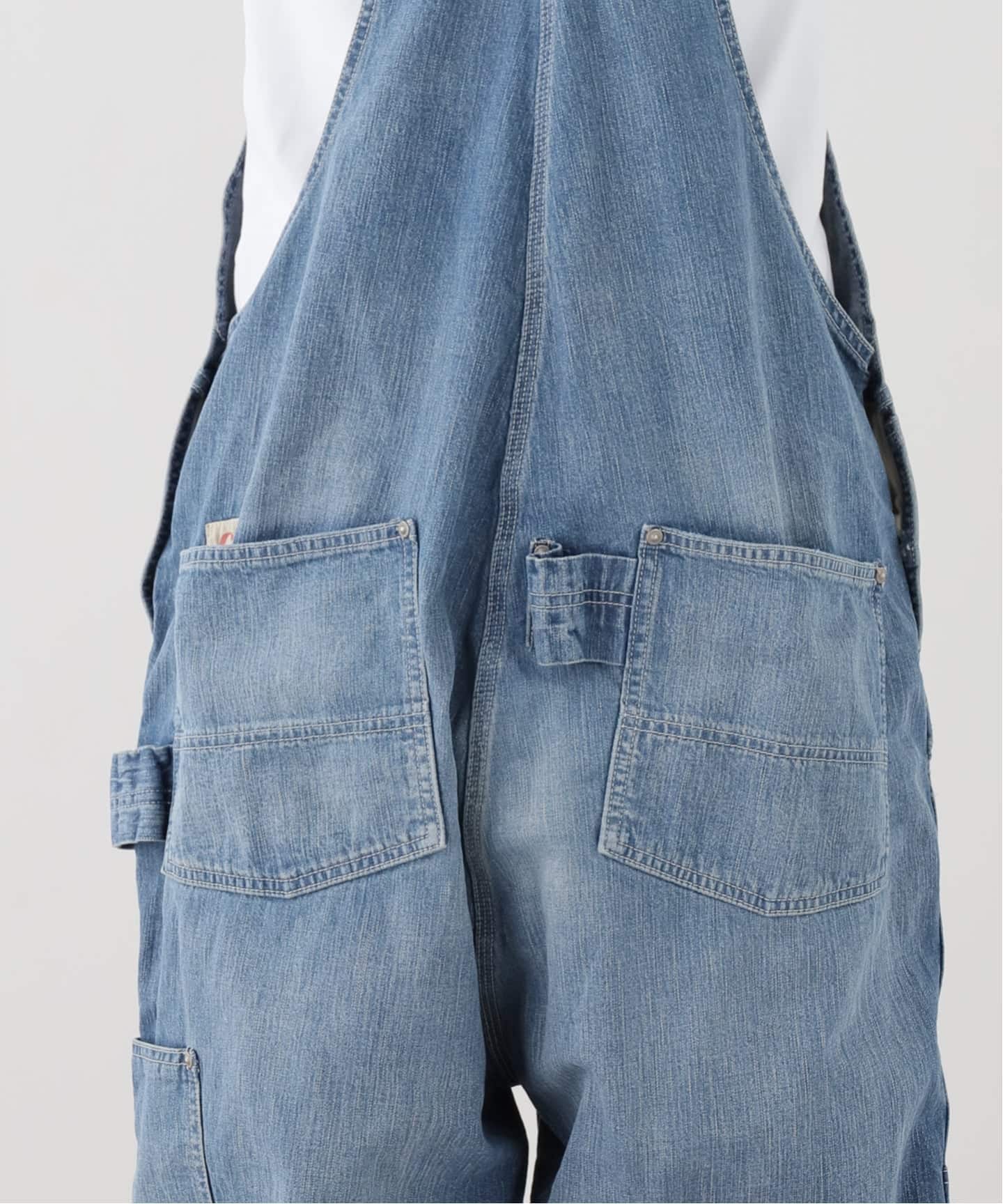 chimala】 8.5OZ W WIDTH DENIM OVERALL（サロペット／オーバーオール