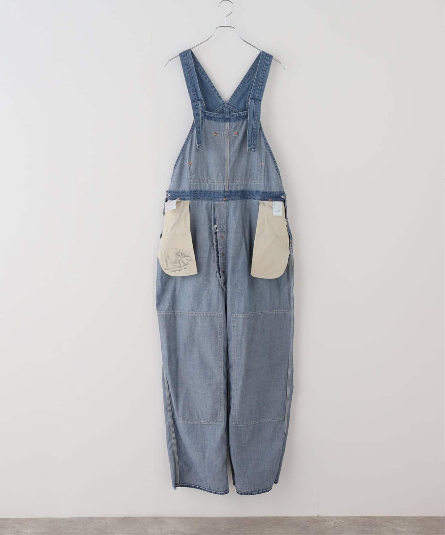 chimala】 8.5OZ W WIDTH DENIM OVERALL（サロペット／オーバーオール