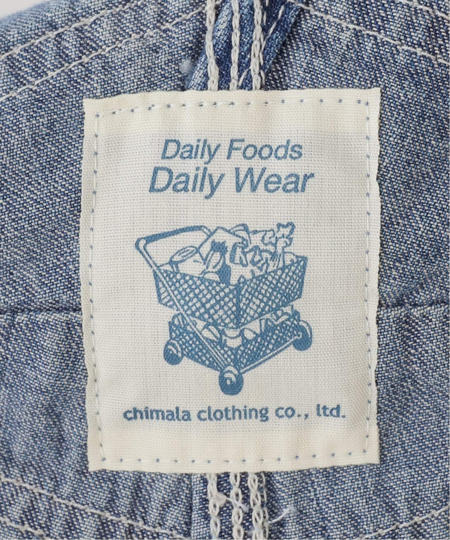 chimala】 8.5OZ W WIDTH DENIM OVERALL（サロペット／オーバーオール