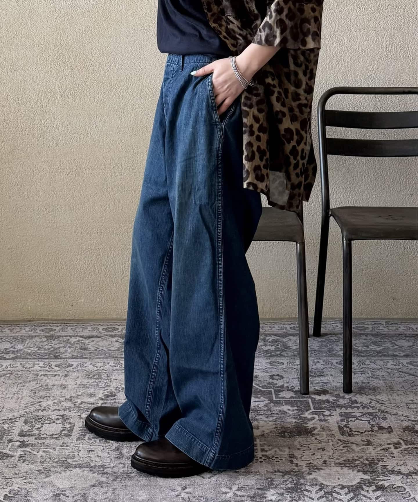 chimala】 US NAVY DENIM TROUSERS（デニムパンツ・ジーンズ