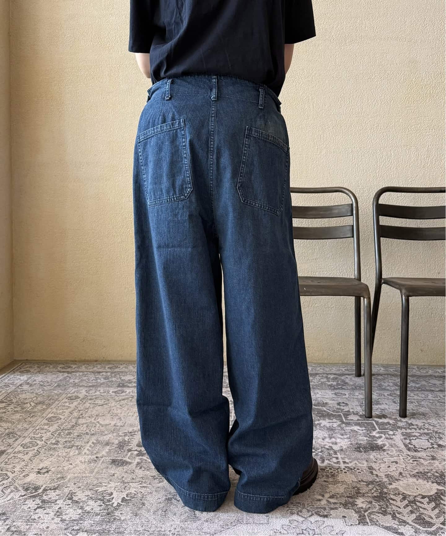 chimala】 US NAVY DENIM TROUSERS（デニムパンツ・ジーンズ