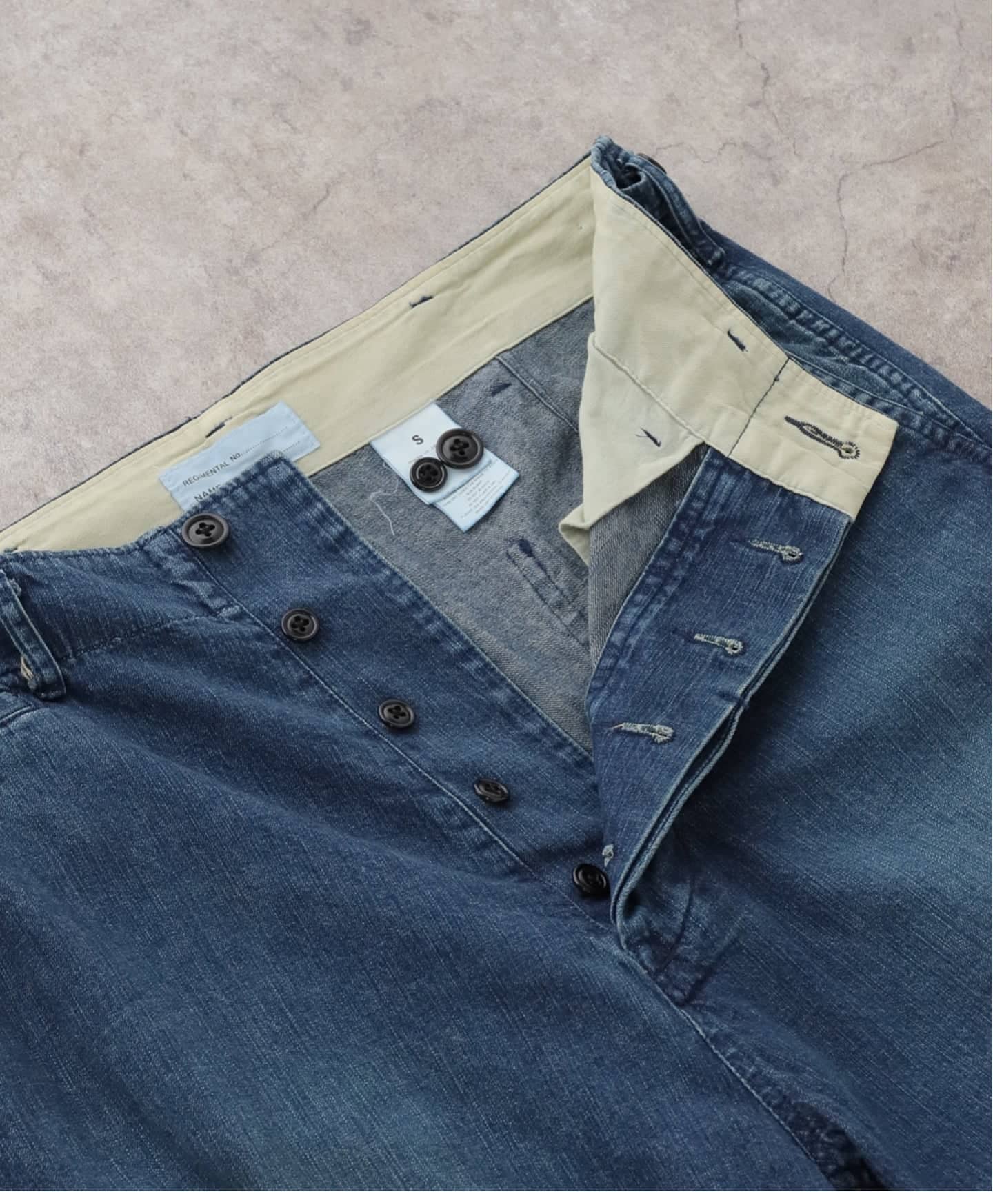 chimala】 US NAVY DENIM TROUSERS（デニムパンツ・ジーンズ