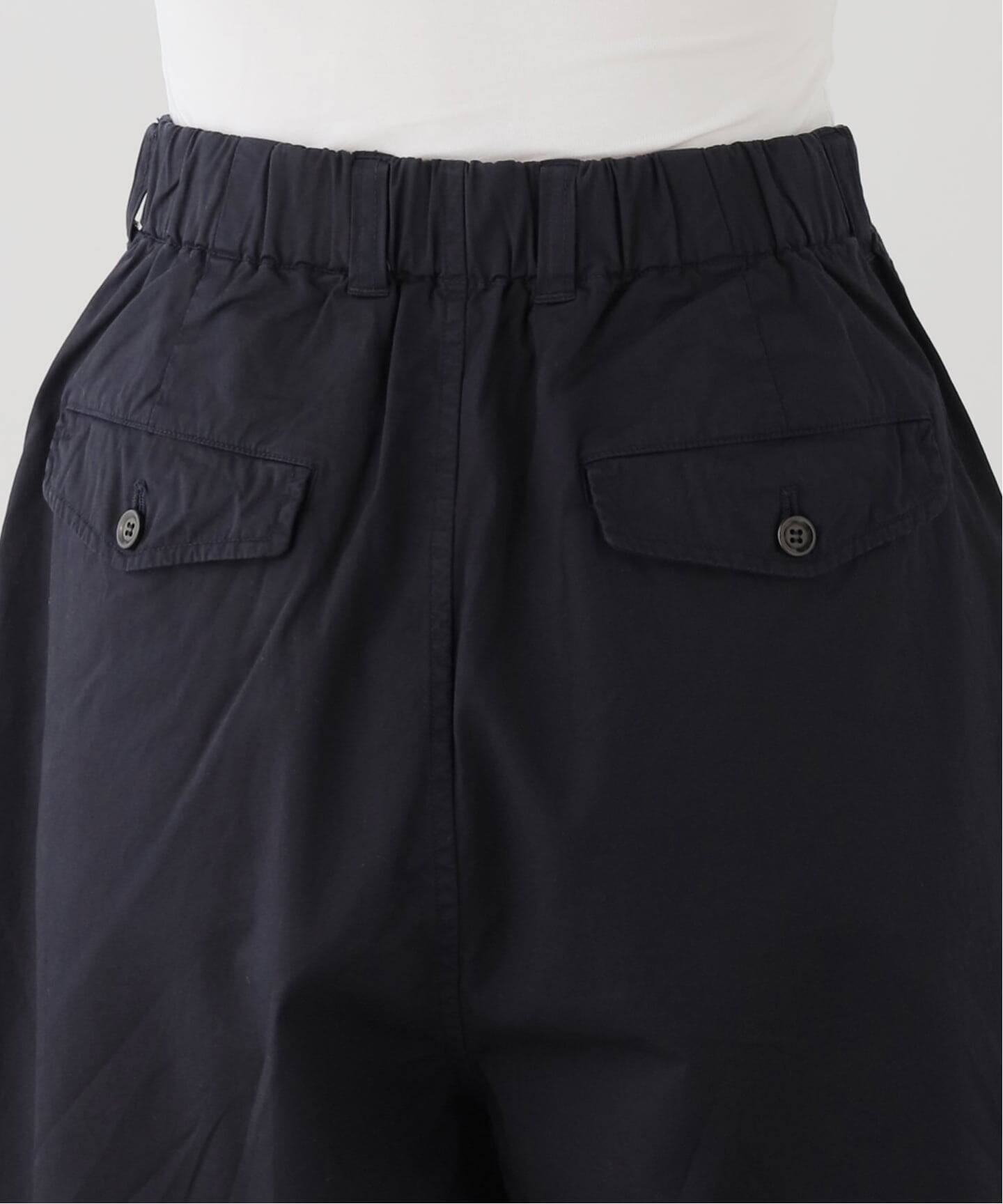 TOUJOURS】 COTTON GABARDINE Baggy Half Chi（ショート・ハーフパンツ