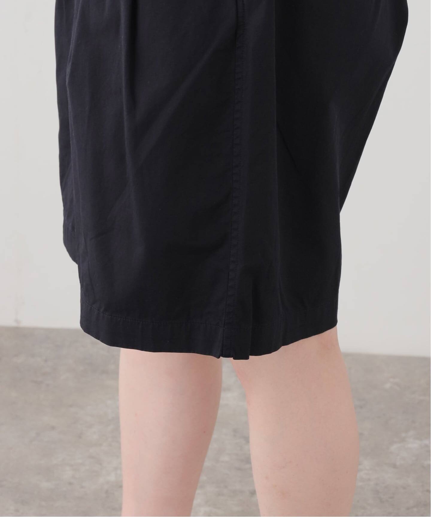TOUJOURS】 COTTON GABARDINE Baggy Half Chi（ショート・ハーフパンツ