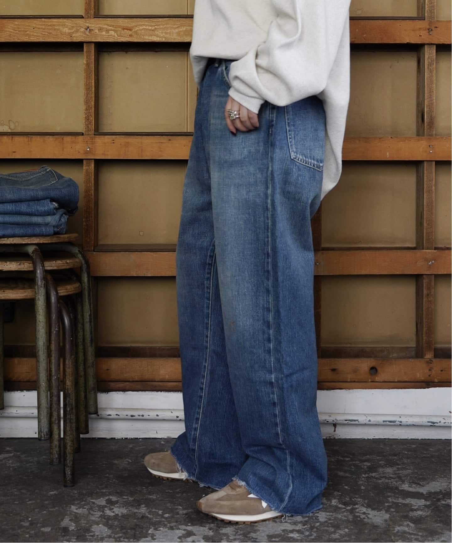 chimala】12oz SELVEDGE DENIM BAGGY CUT（デニムパンツ・ジーンズ