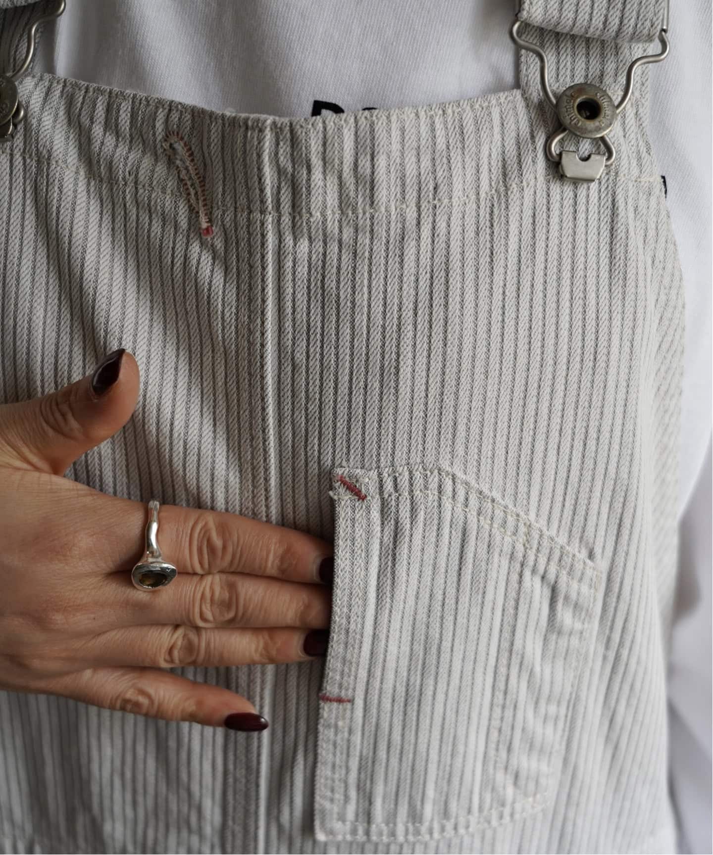 chimala】UNISEX JACQUARD OVERALL（サロペット／オーバーオール