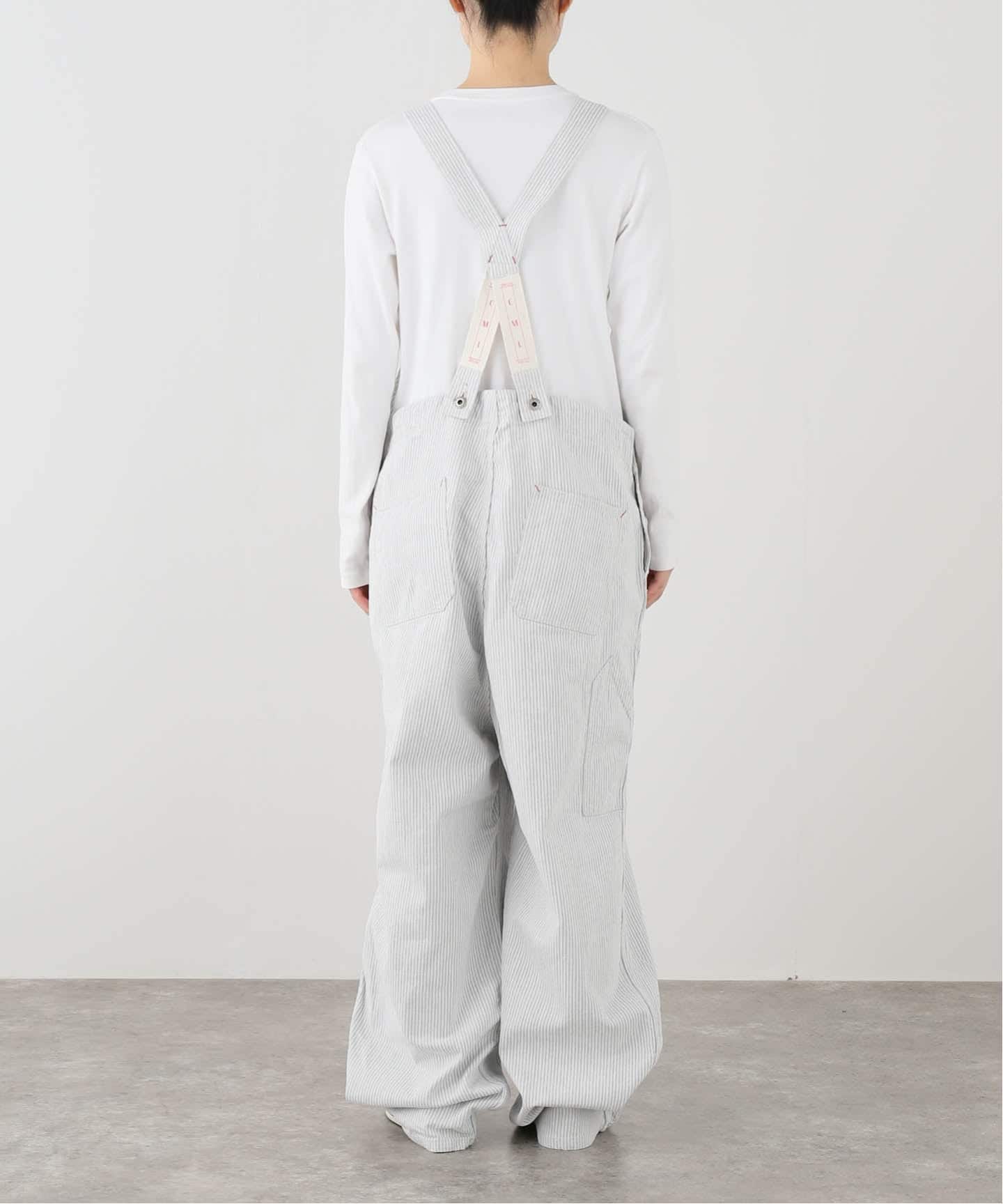 chimala】UNISEX JACQUARD OVERALL（サロペット／オーバーオール