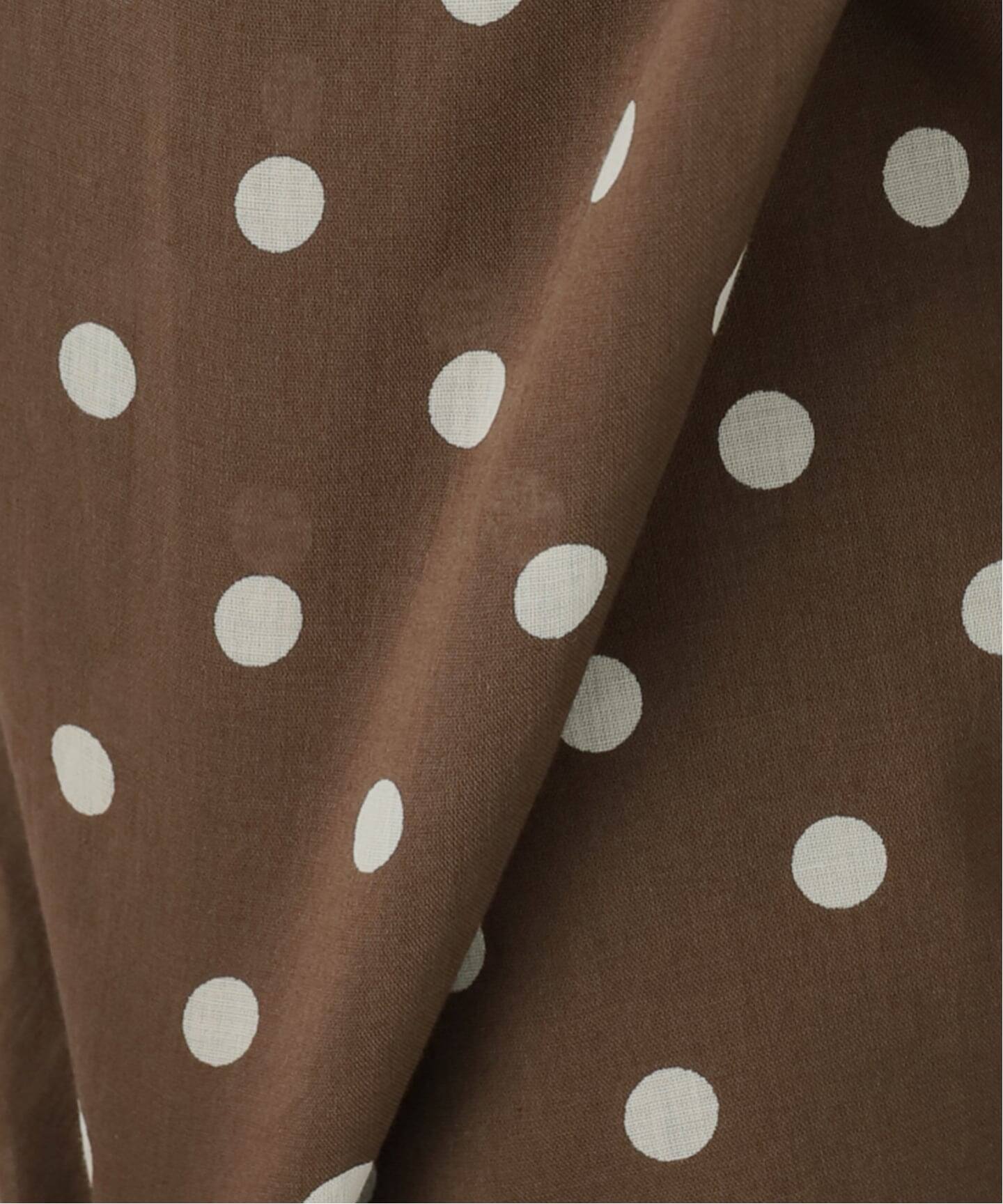 SOIL】 80s COTTON VOILE DOT PRINT WIDE EAS（その他パンツ