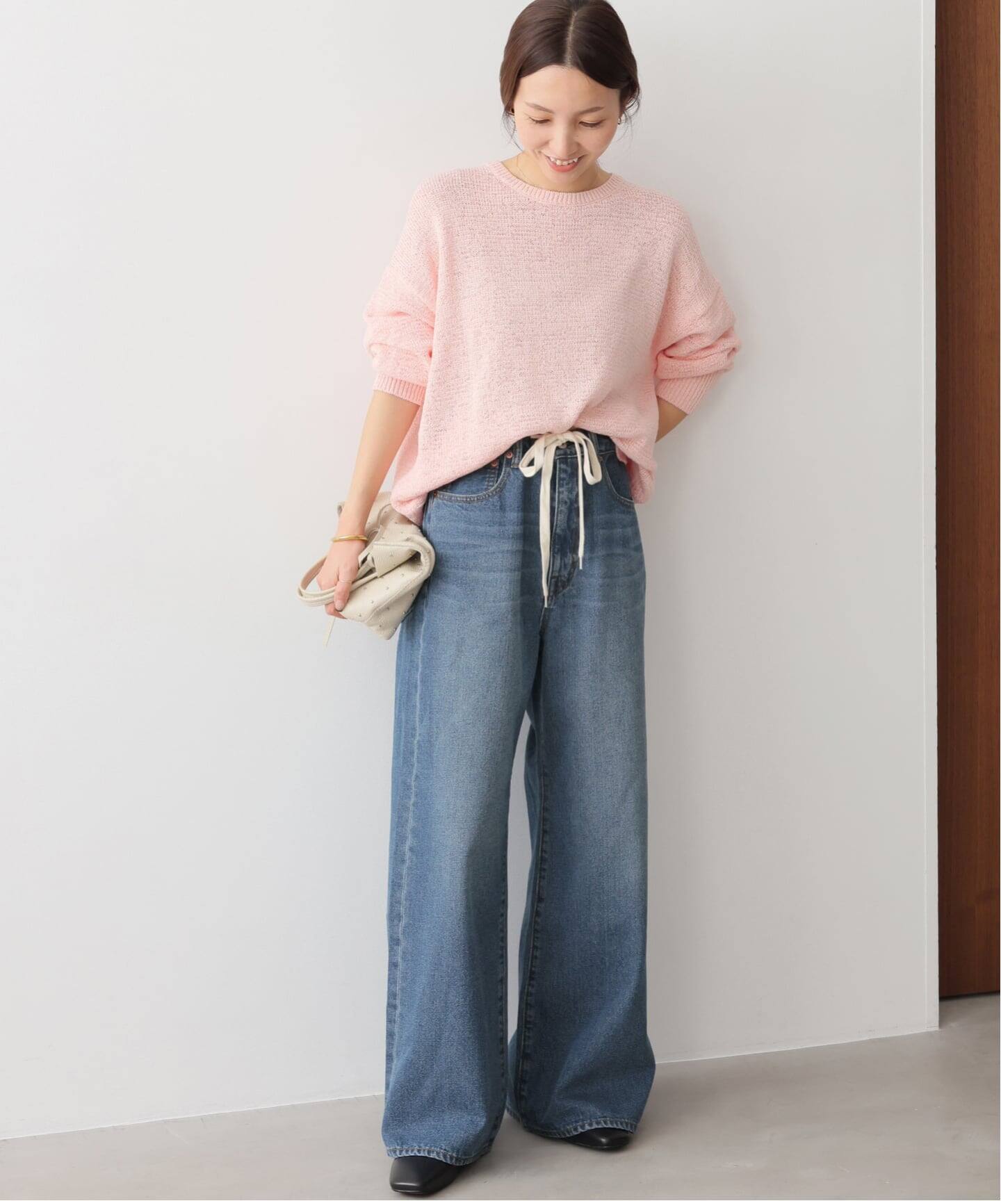 ドローストリングワイドデニム（デニムパンツ・ジーンズ）｜JOURNAL