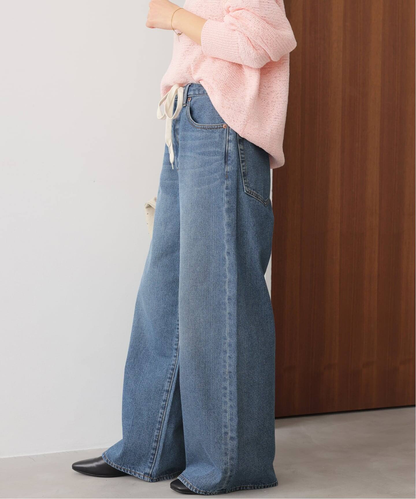ドローストリングワイドデニム（デニムパンツ・ジーンズ）｜JOURNAL