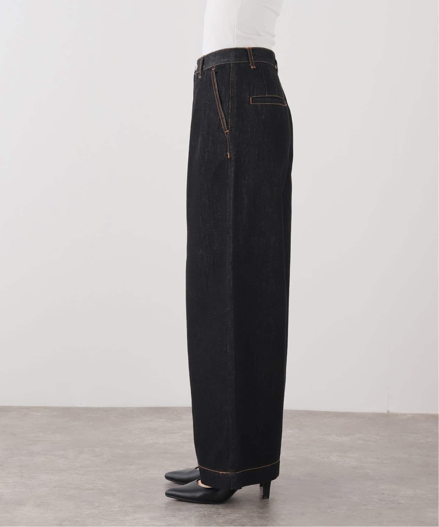 JOURNAL STANDARD relume 2タックワイドパンツ 38 デニムライク2タックワイドパンツ（デニムパンツ・ジーンズ）｜JOURNAL