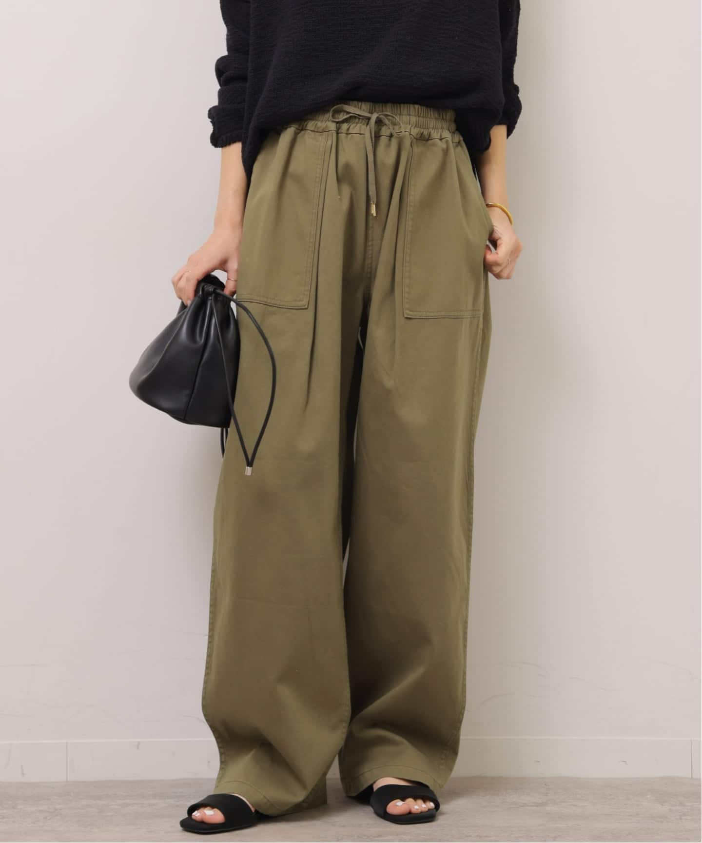 26SS新作］ギャザーワイドベイカー（カーゴパンツ）｜JOURNAL STANDARD