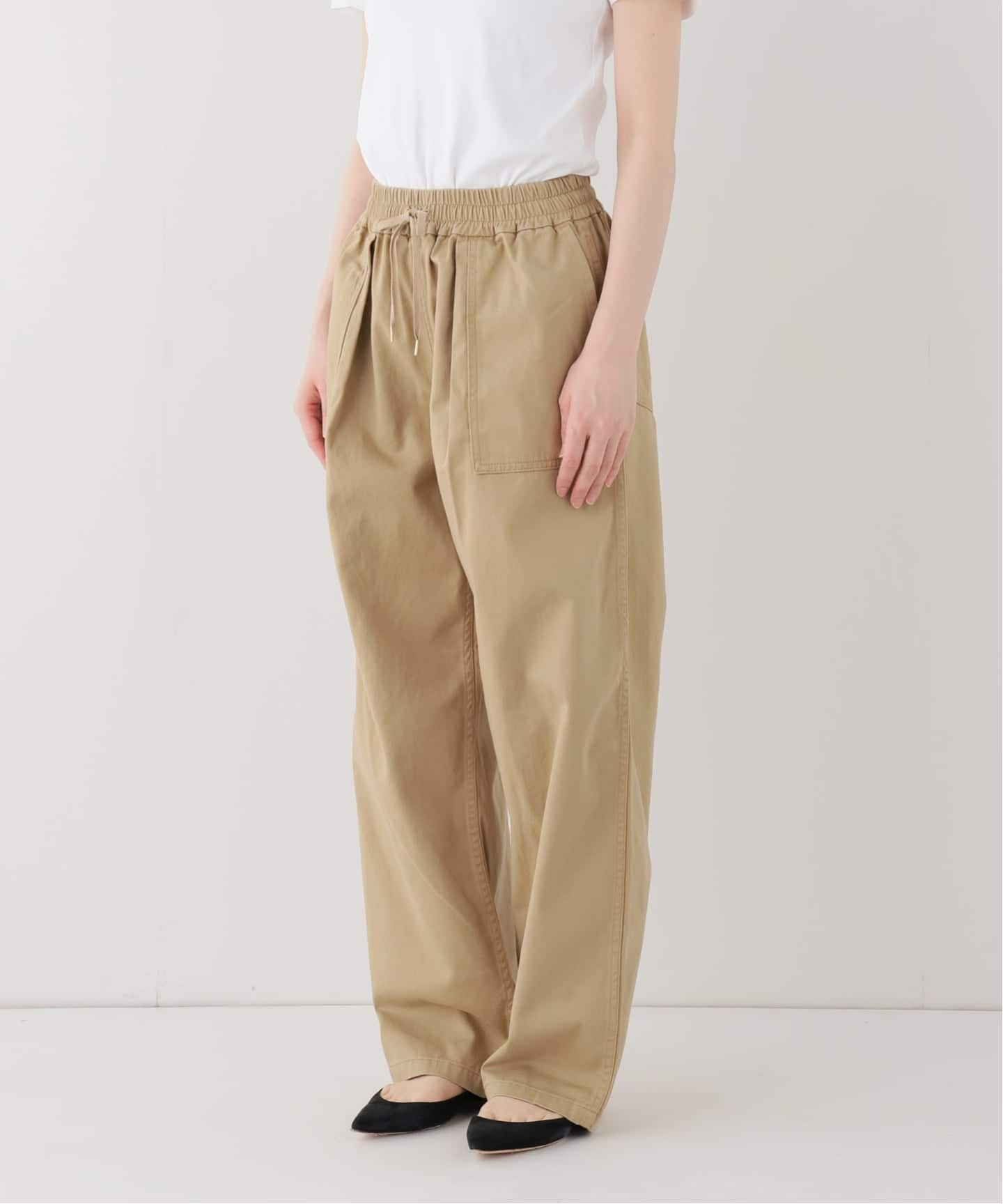 26SS新作］ギャザーワイドベイカー（カーゴパンツ）｜JOURNAL STANDARD