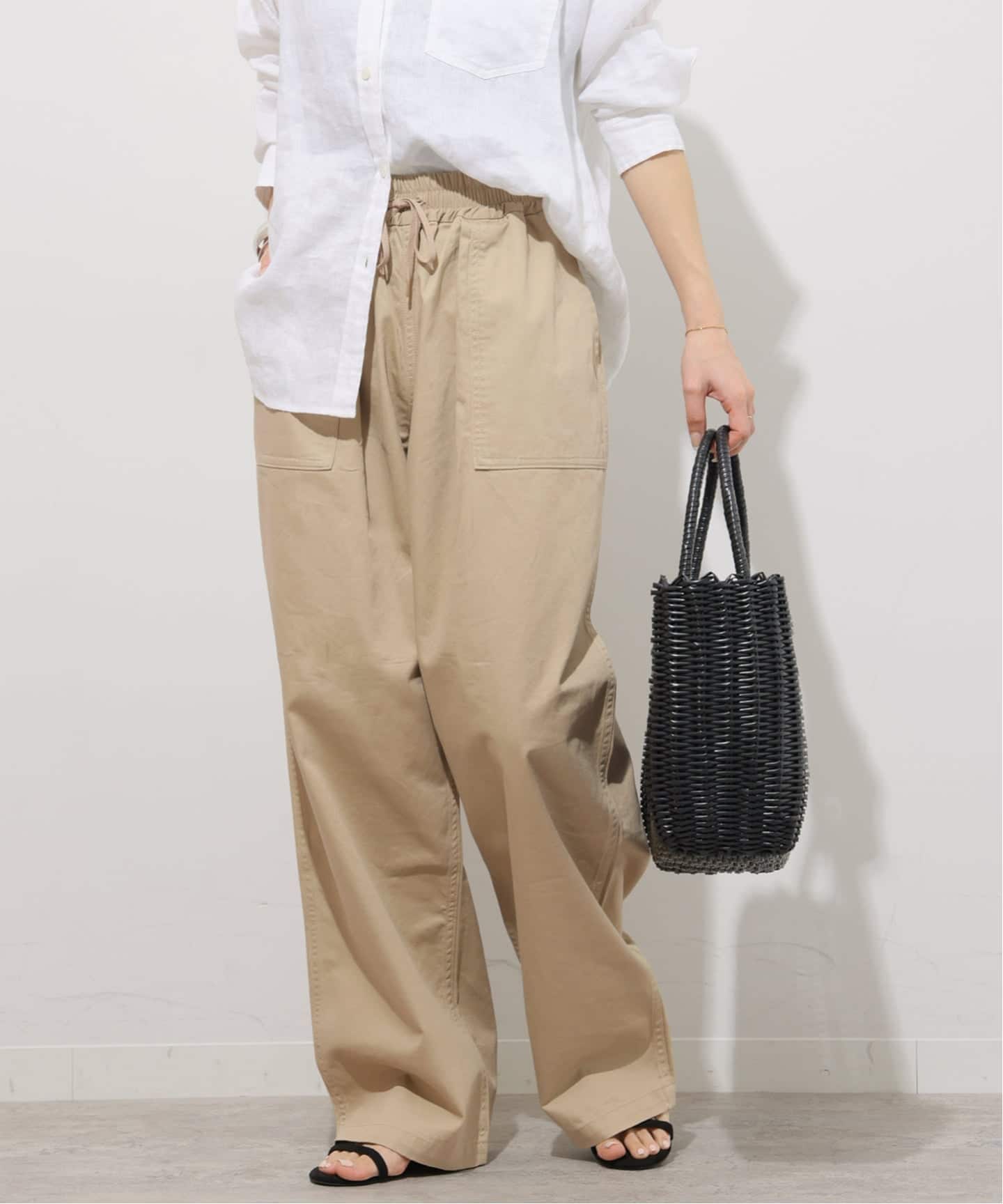 ギャザーワイドベイカー（カーゴパンツ）｜JOURNAL STANDARD relume