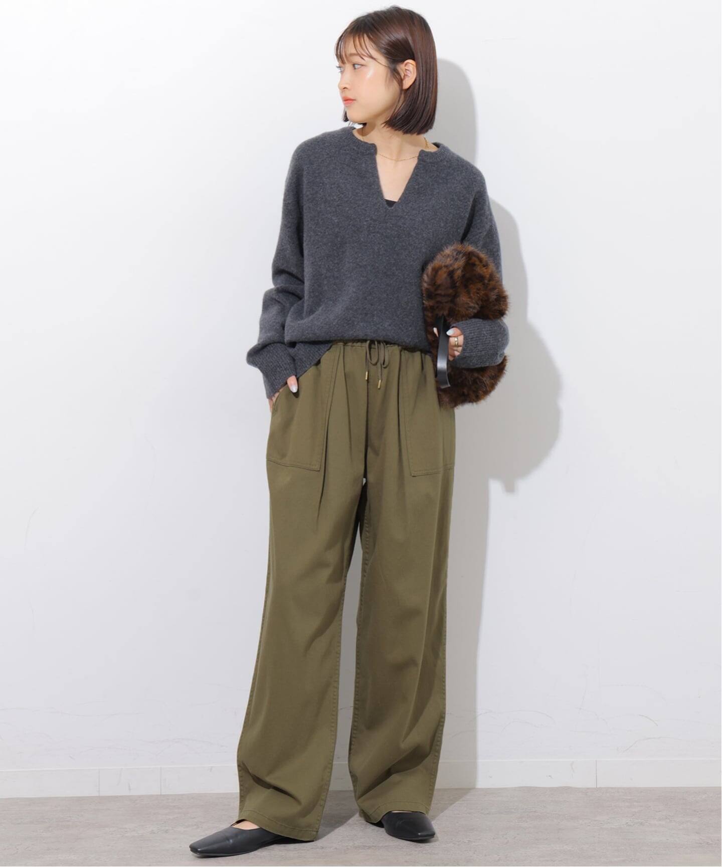 ギャザーワイドベイカー（カーゴパンツ）｜JOURNAL STANDARD relume