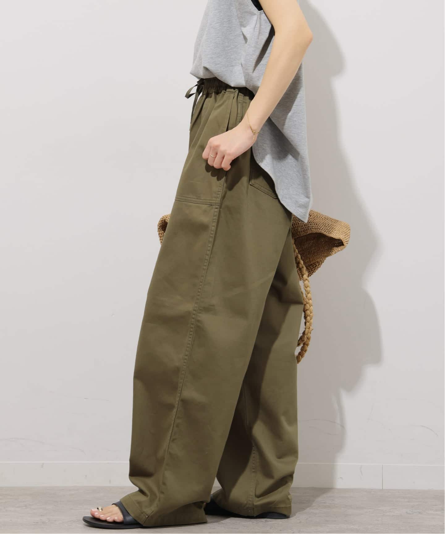 ギャザーワイドベイカー（カーゴパンツ）｜JOURNAL STANDARD relume